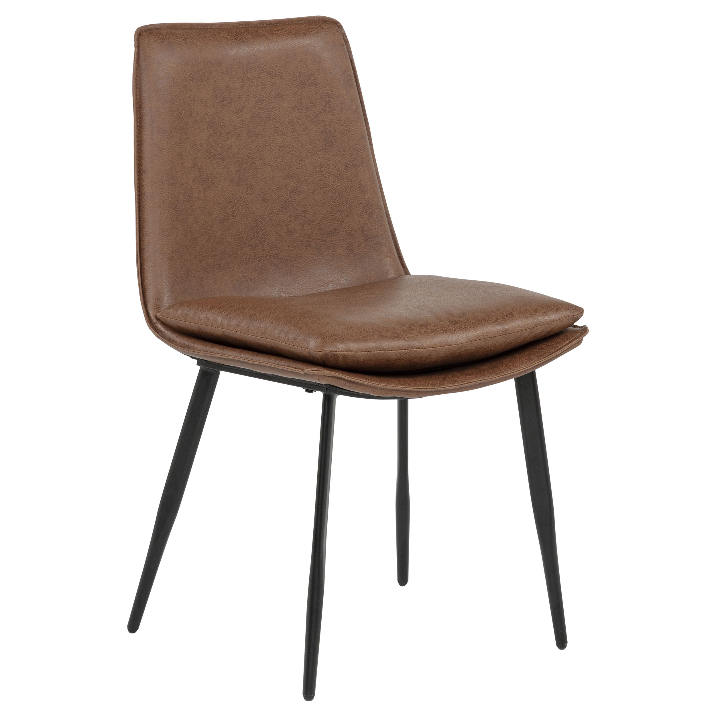 Ortega Upholstered Dining Side Chair Coffee (Set of 2)-