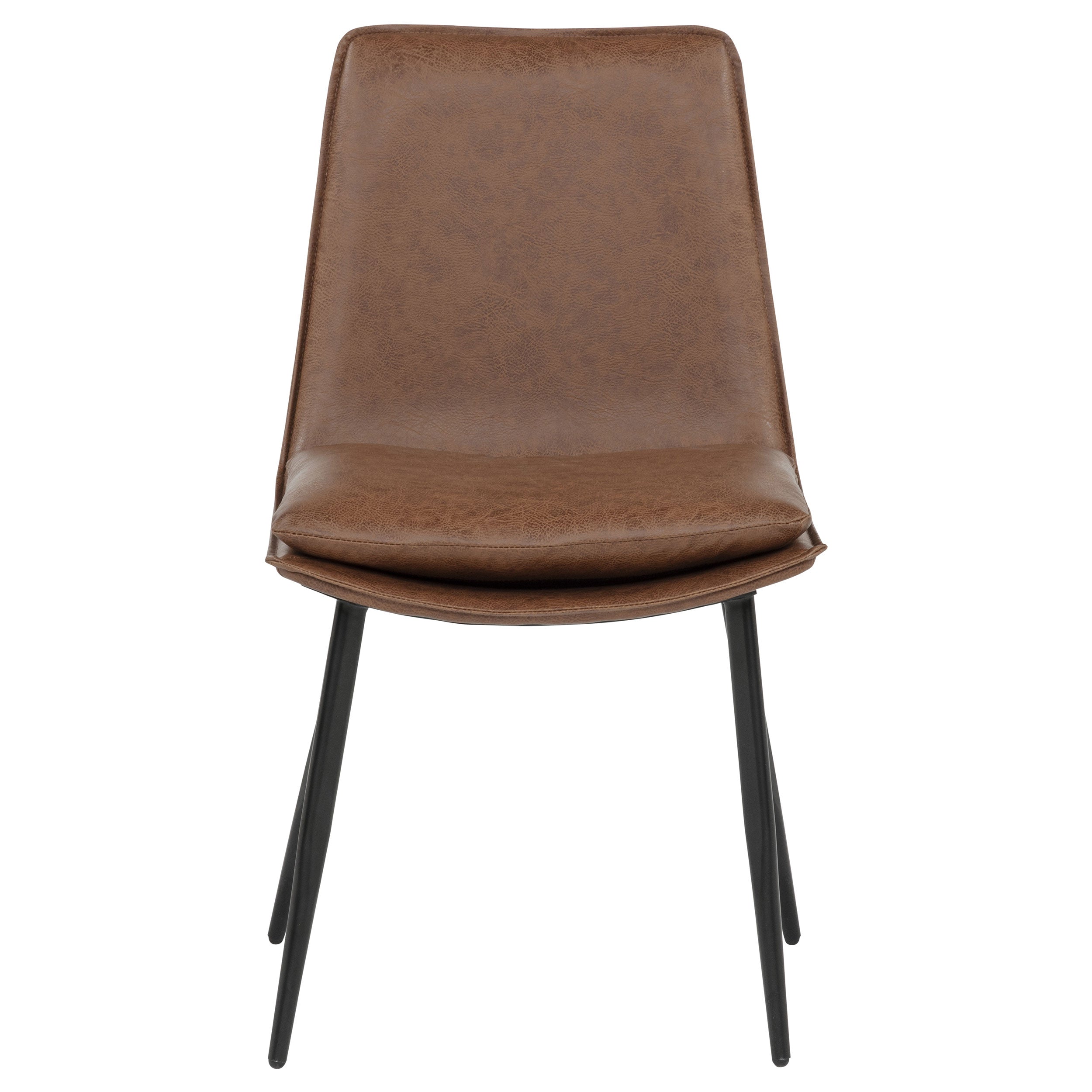 Ortega Upholstered Dining Side Chair Coffee (Set of 2)-