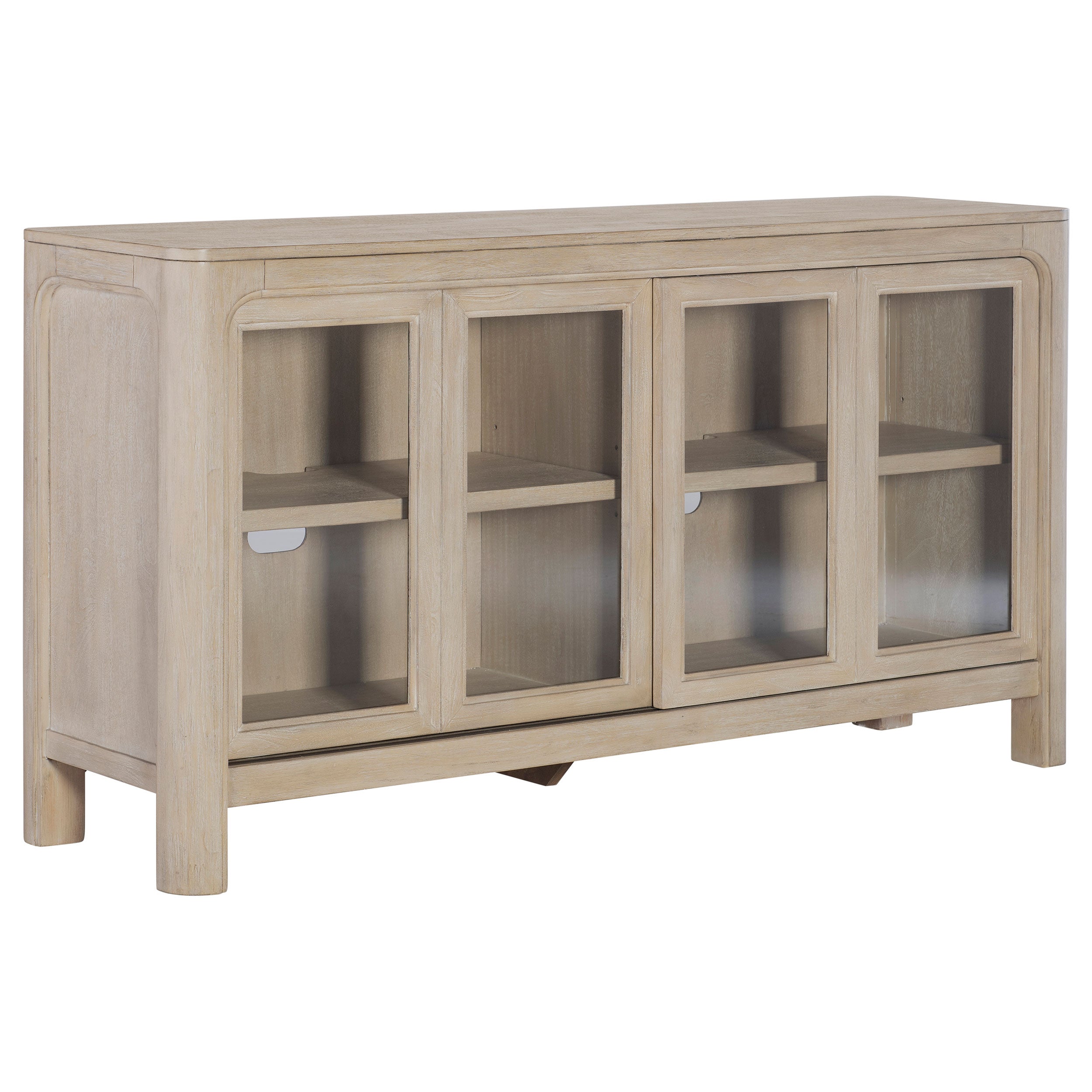Solano Sliding Door Dining Sideboard Server Weathered Mango-