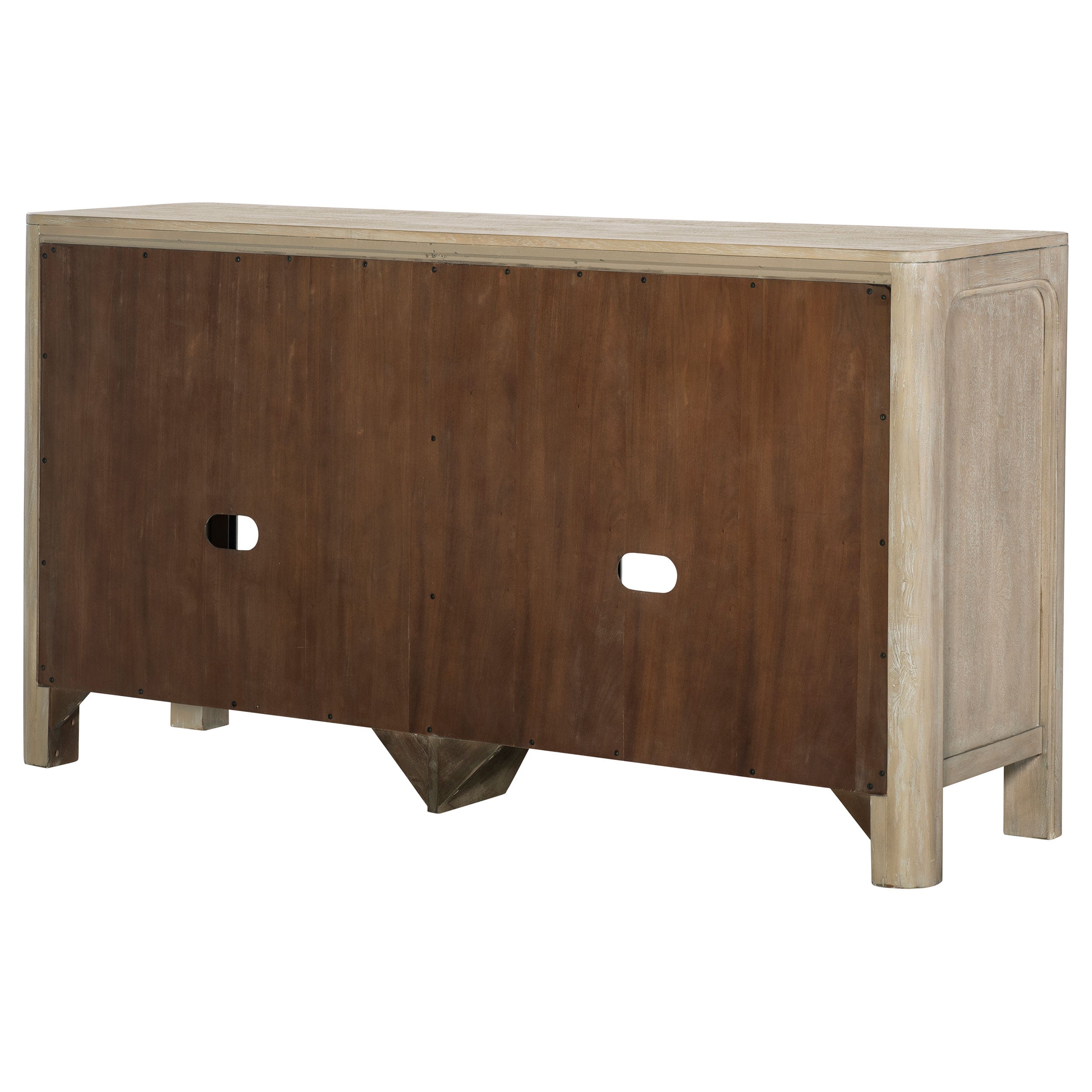 Solano Sliding Door Dining Sideboard Server Weathered Mango-