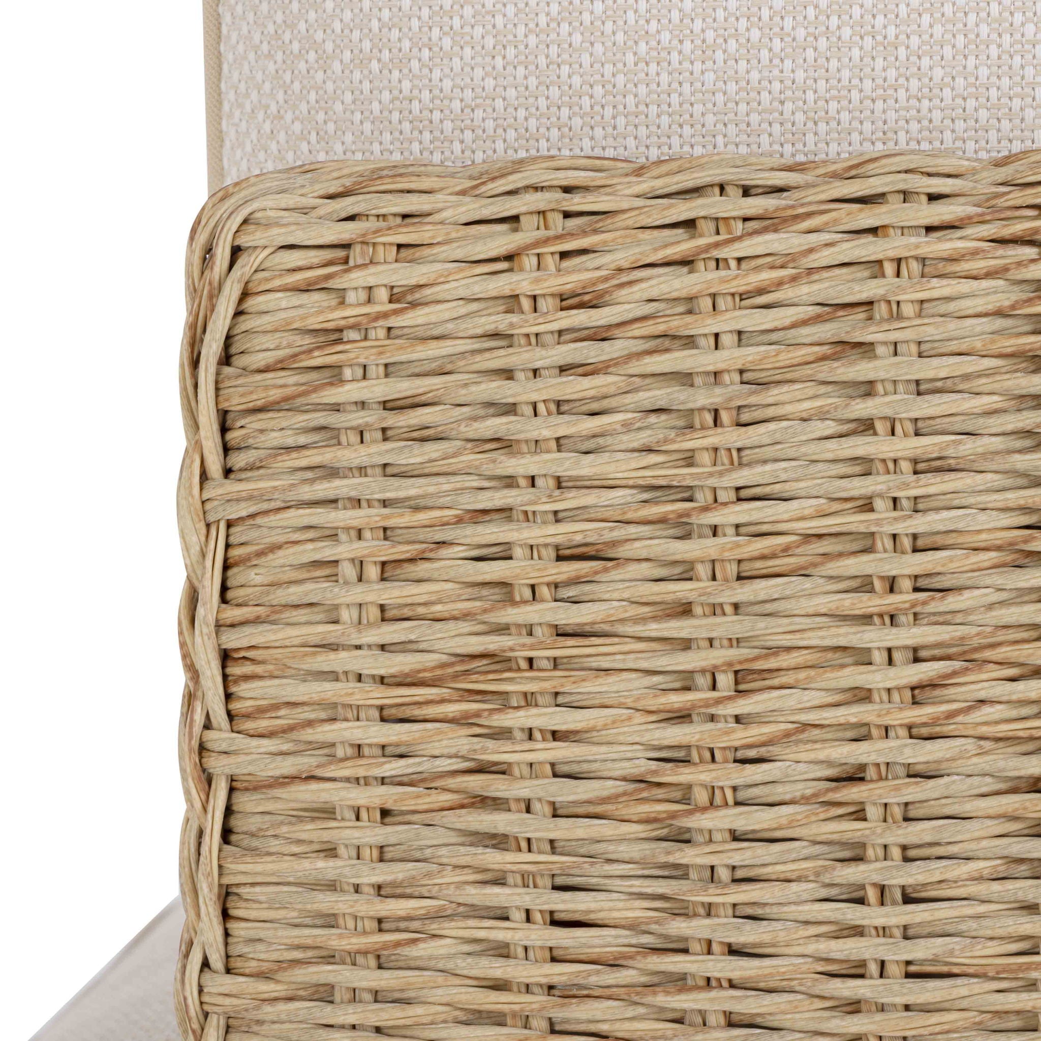 Mora - 96" Outdoor Sofa - Cream