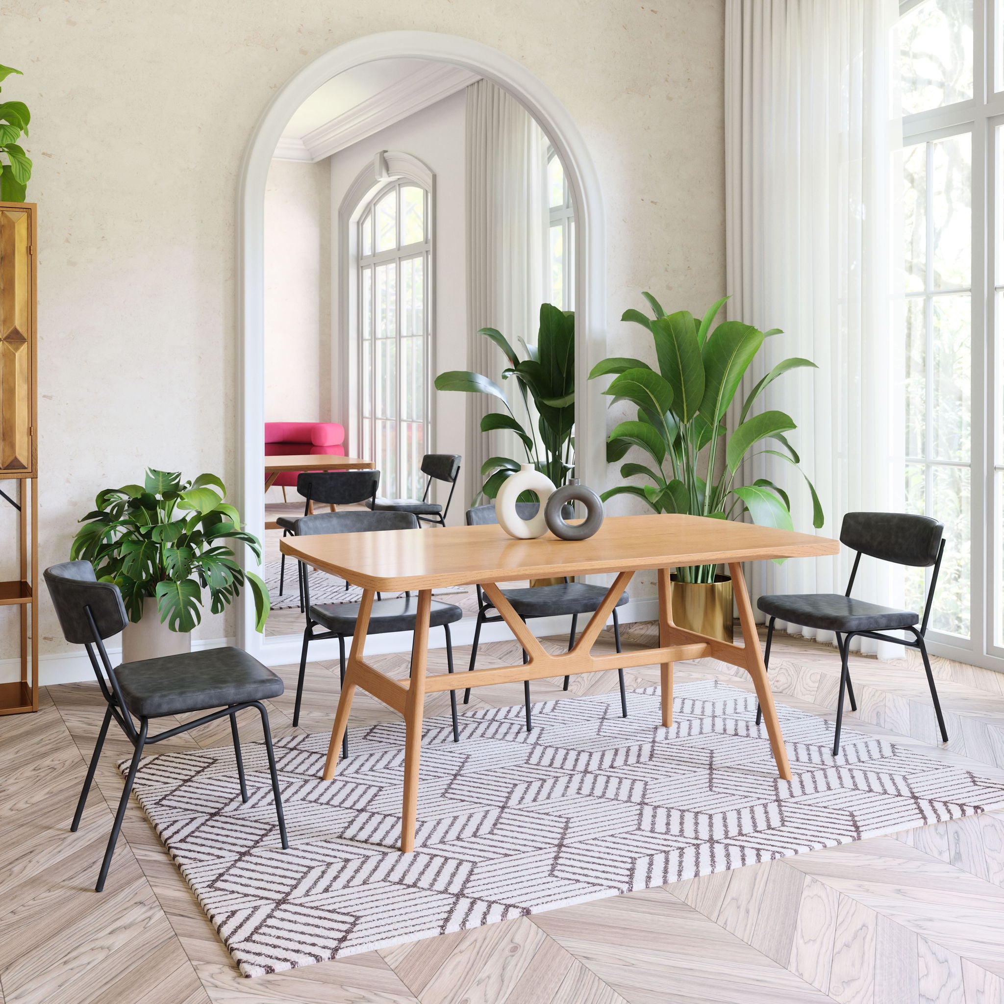 Rovina - Dining Table - Natural