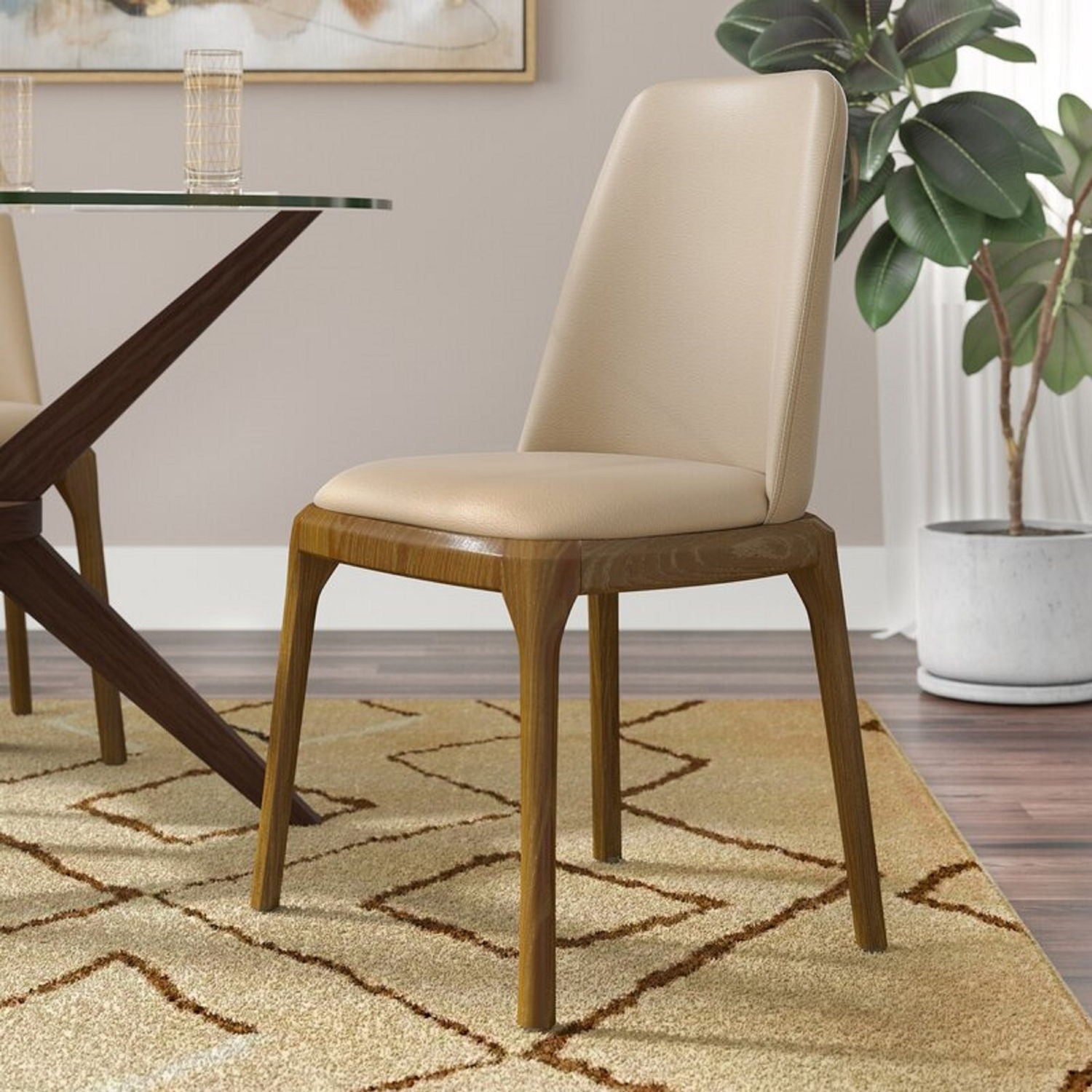 Courding - Dining Chair - Tan