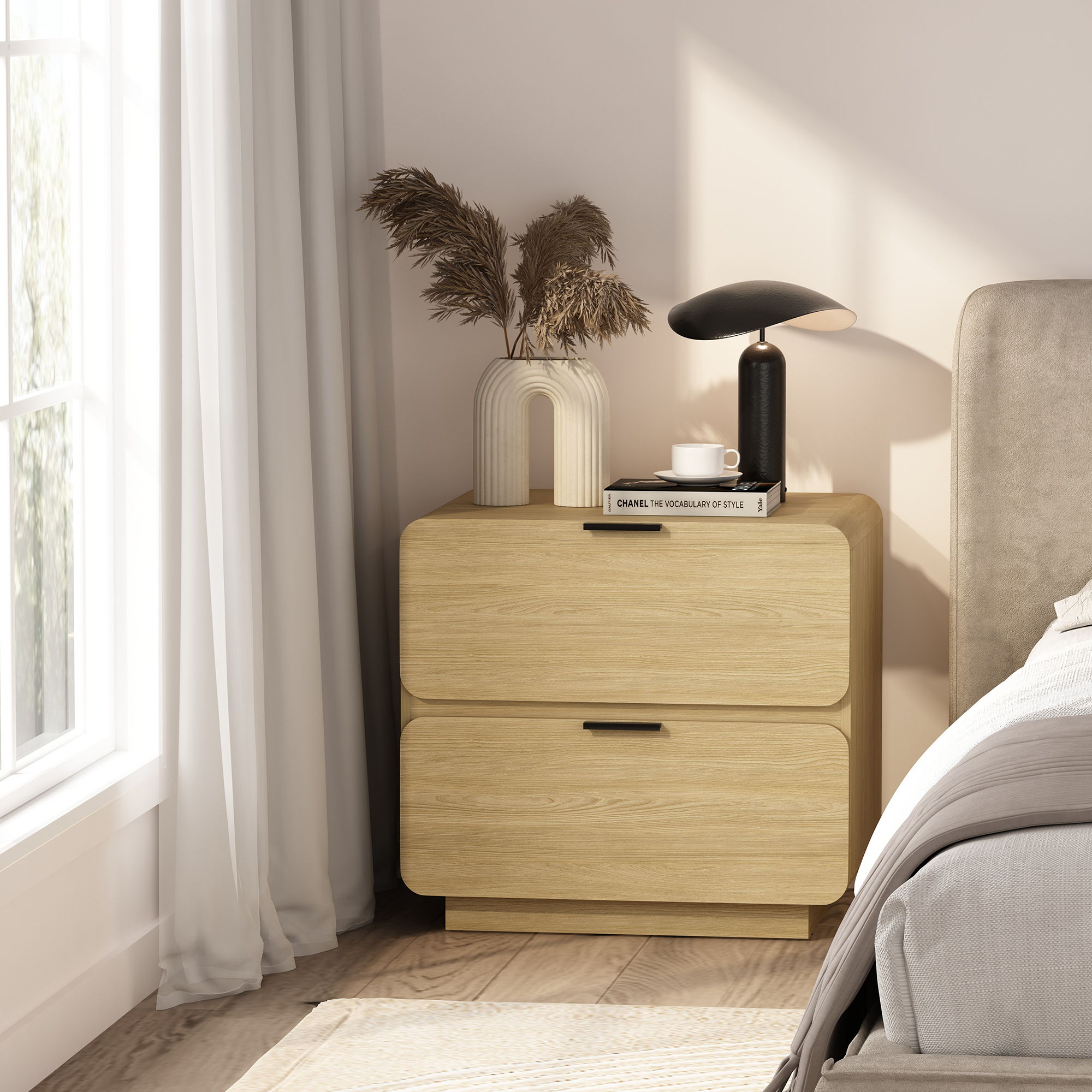 Chrystie - Modern Nightstand