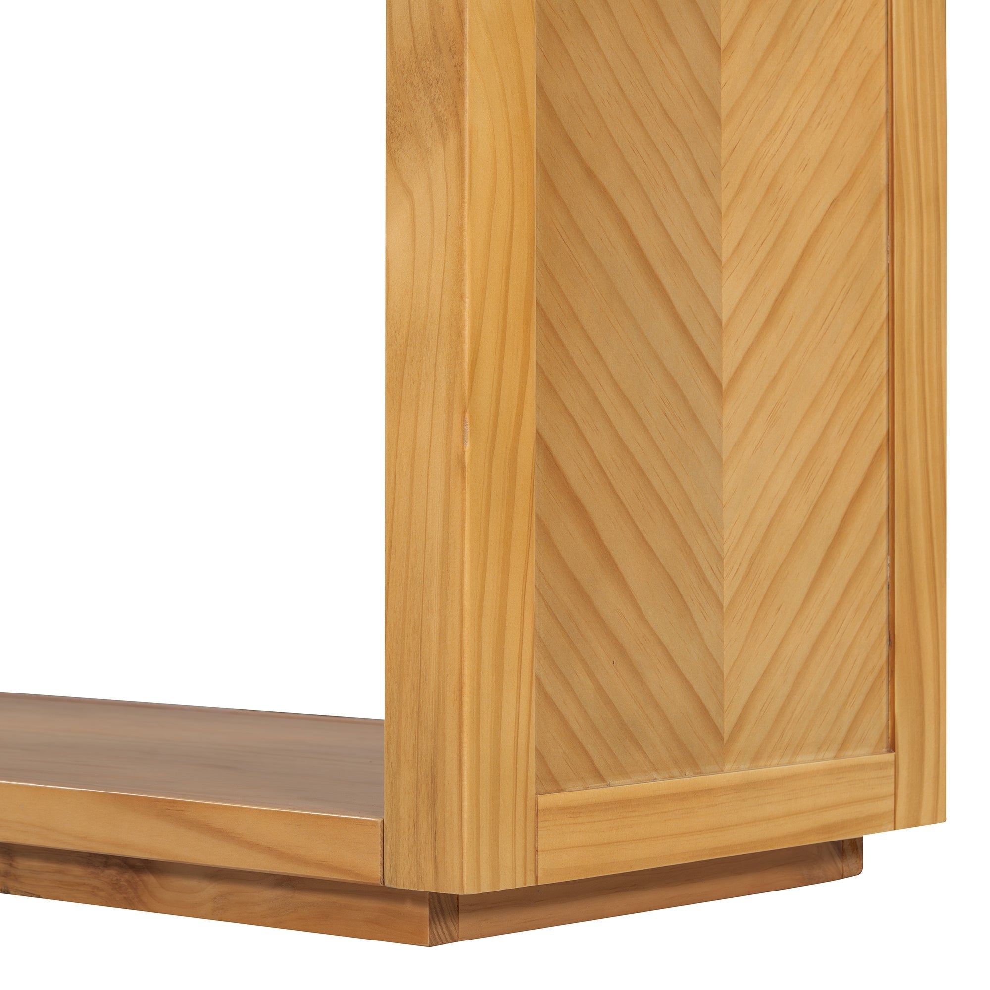 55' Console Table Natural