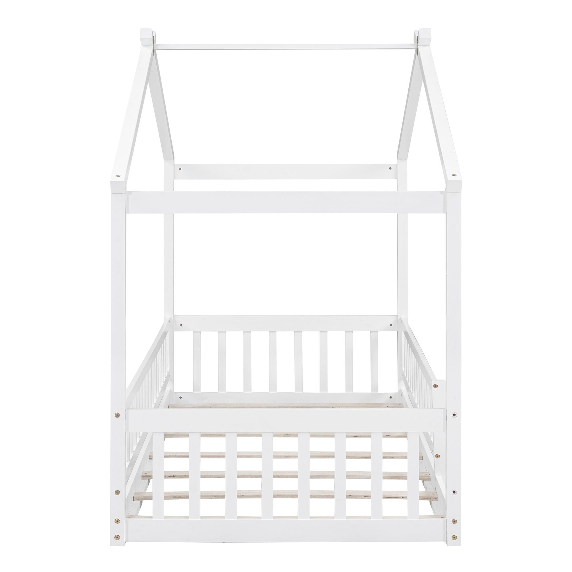 Bed House Bed Frame With Fence