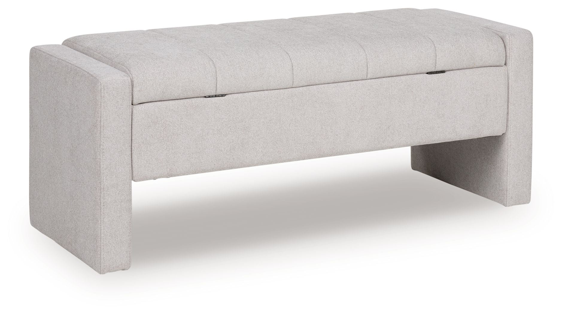 Akselman - Gray - Storage Bench