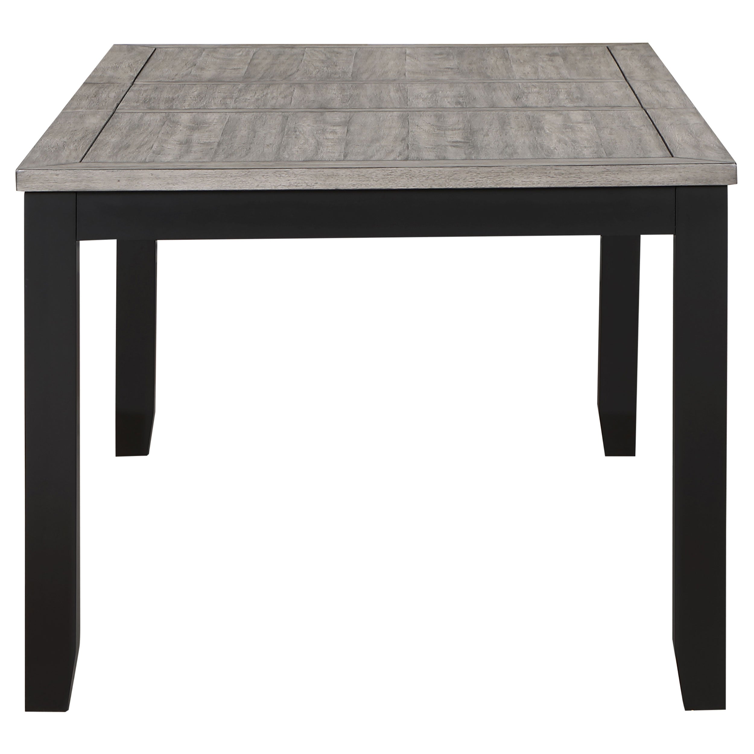 Elodie Rectangular 78-inch Extension Leaf Dining Table Black-
