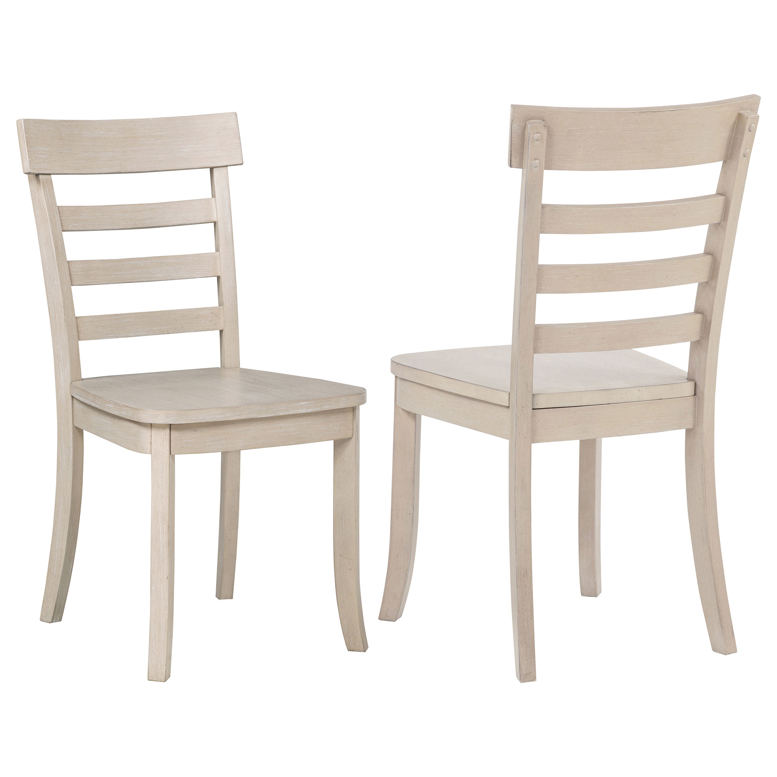 Orrison Ladder Back Dining Side Chair Linen (Set of 2)-