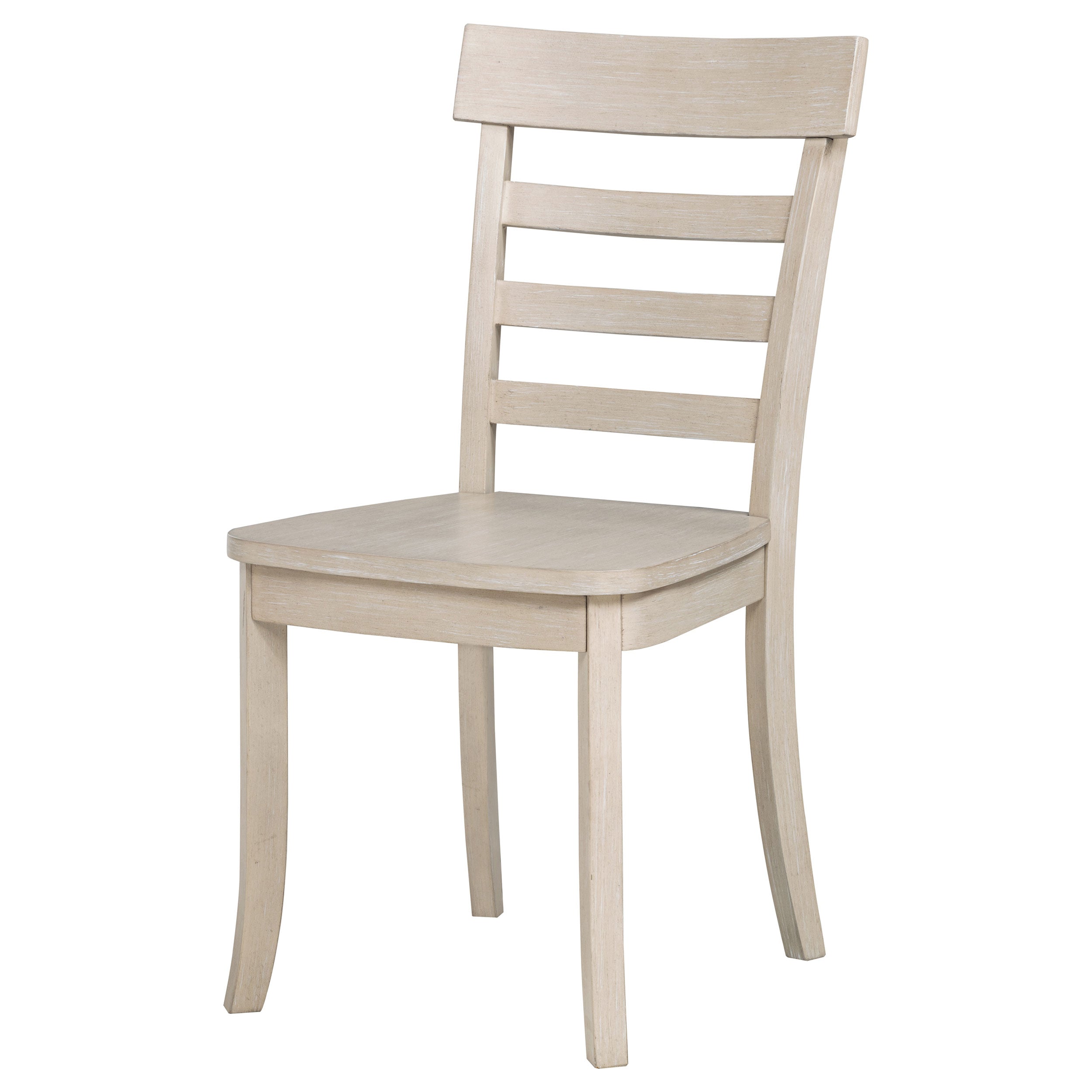 Orrison Ladder Back Dining Side Chair Linen (Set of 2)-