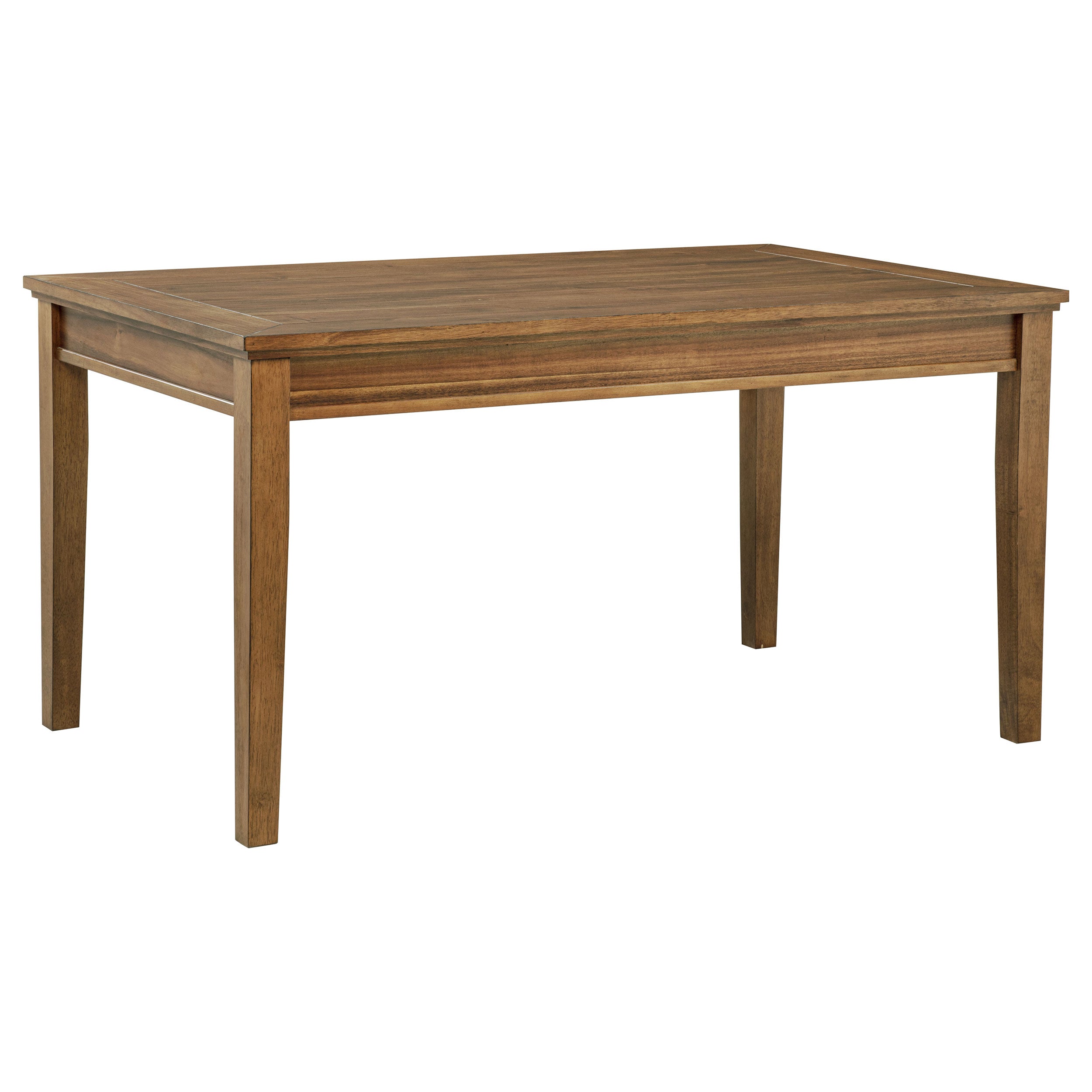 Atwood Rectangular Wood Dining Table Warm Brown-