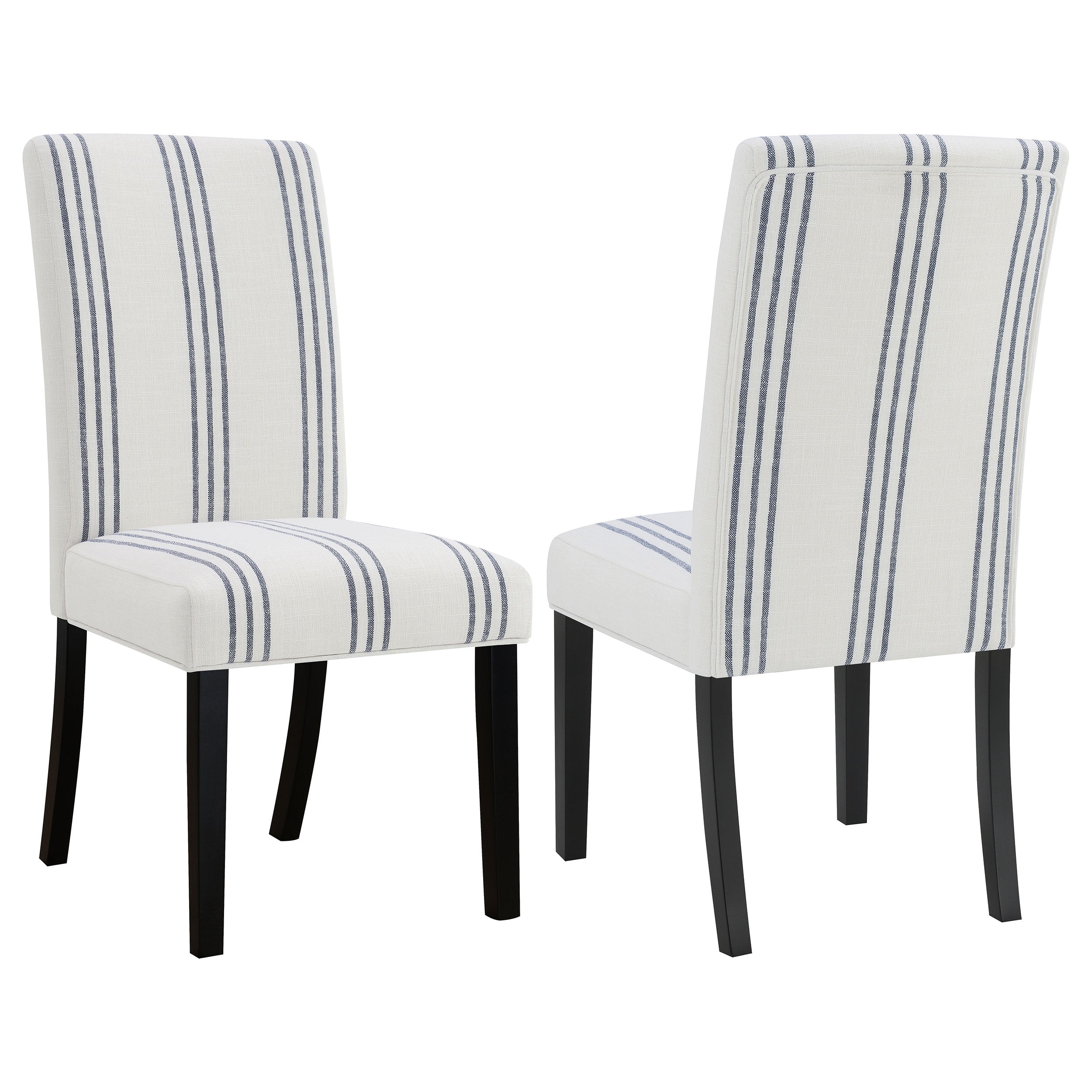 Herran Upholstered Dining Side Chair Beige (Set of 2)-
