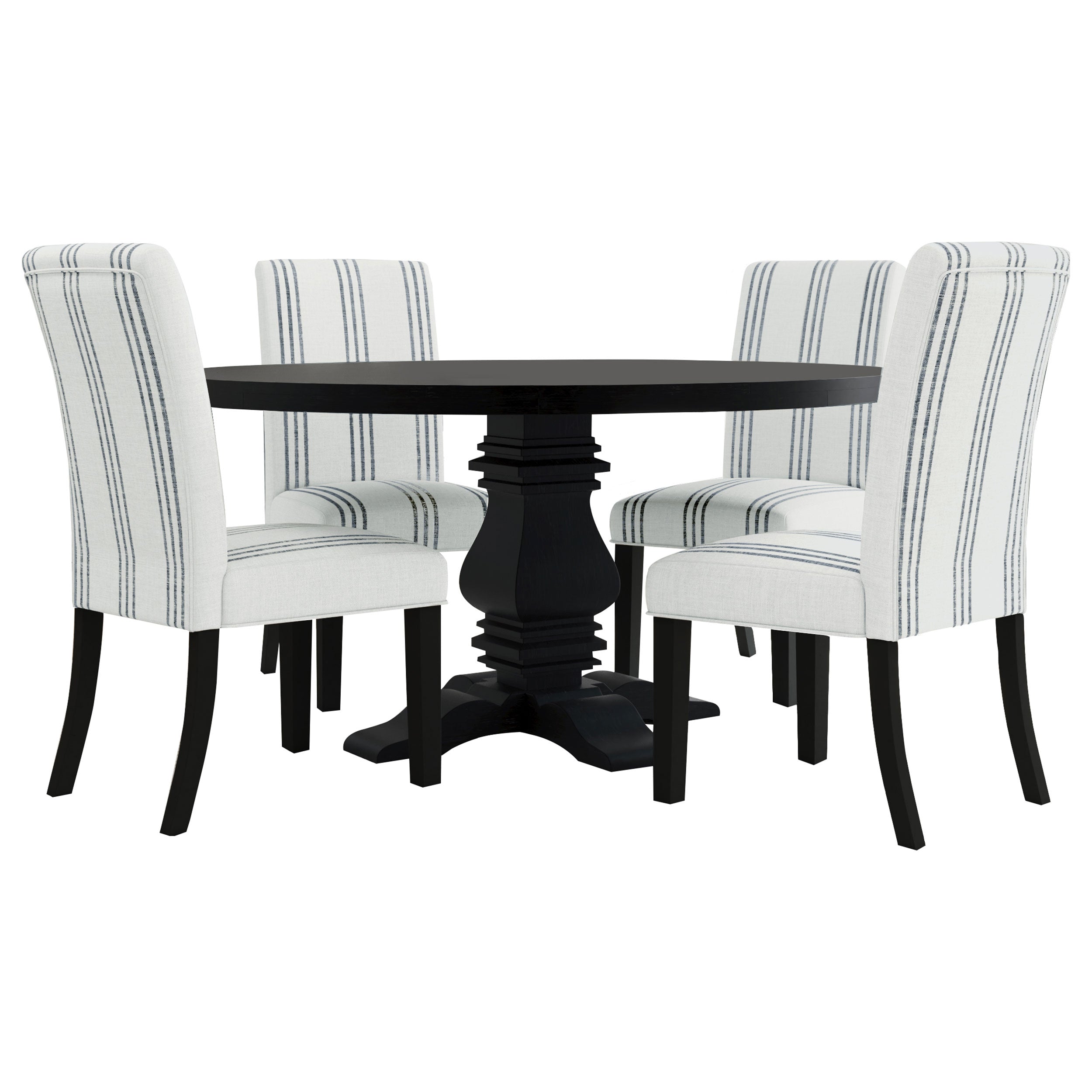 Herran Upholstered Dining Side Chair Beige (Set of 2)-