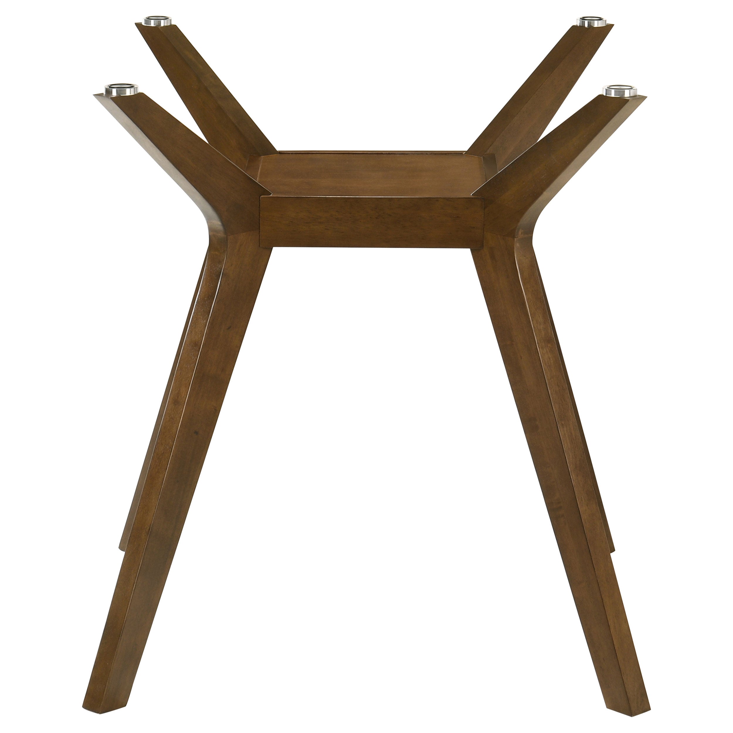Paxton Square Wood Counter Height Dining Table Base Brown-