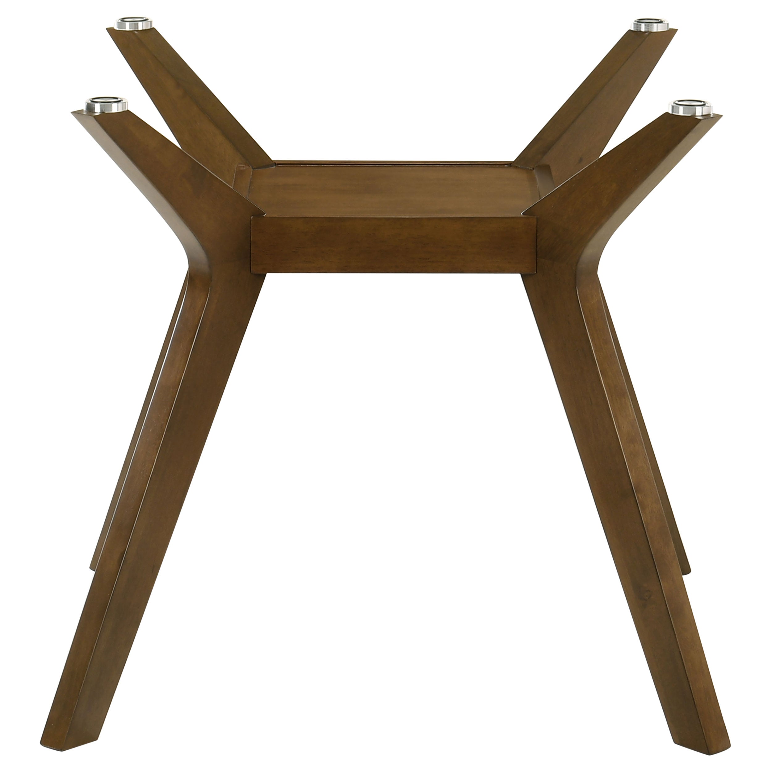 Paxton Square Wood Dining Table Base Brown-CoasterEveryday