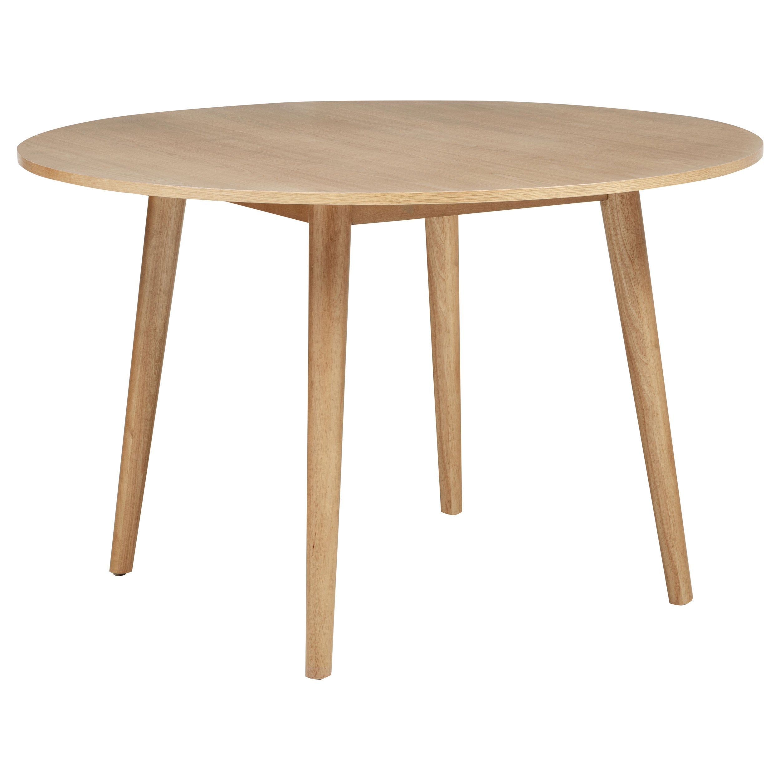 Andrews 48-inch Round Wood Dining Room Table Light Ash-