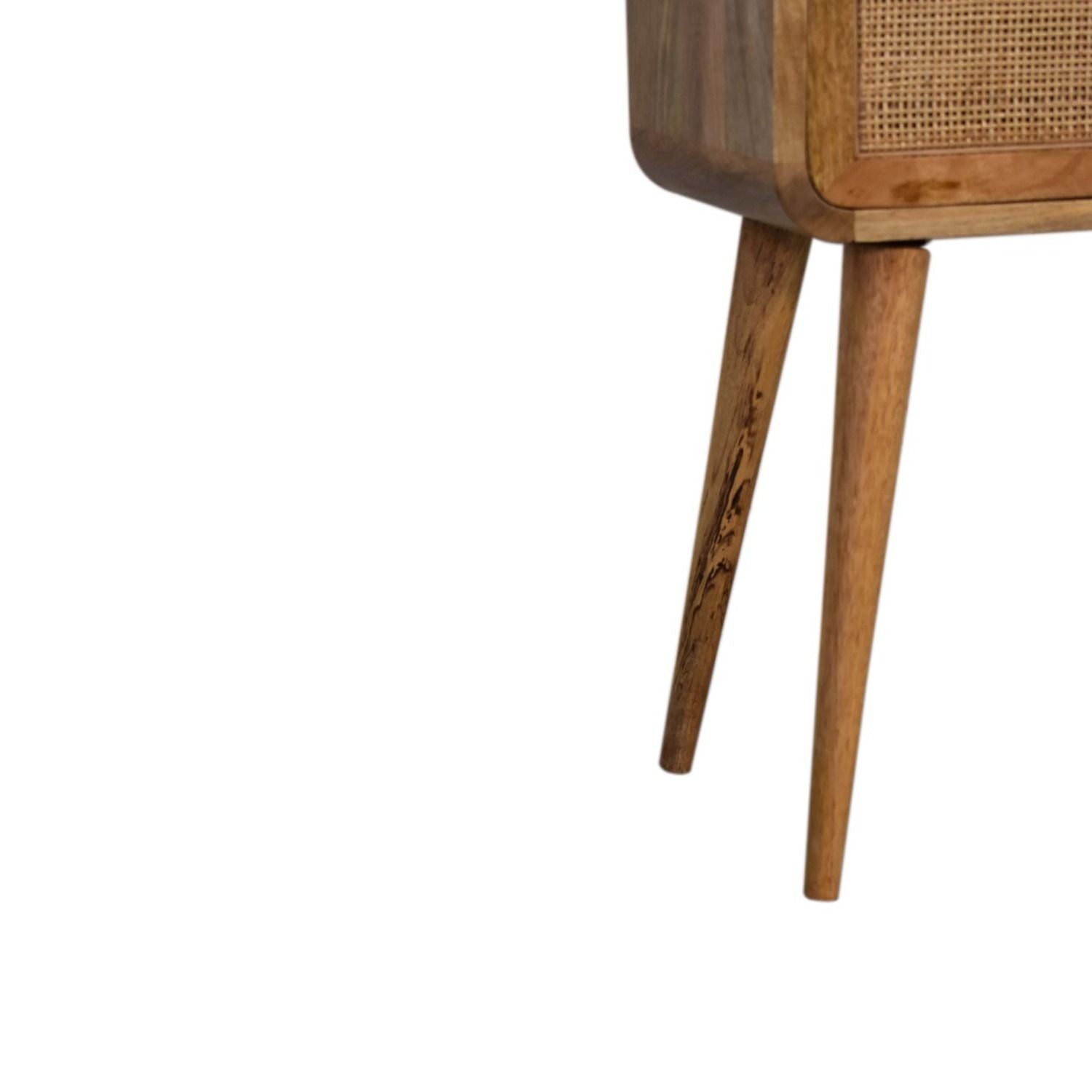 Mini Woven Nightstand - Oak - Best Buy Furniture
