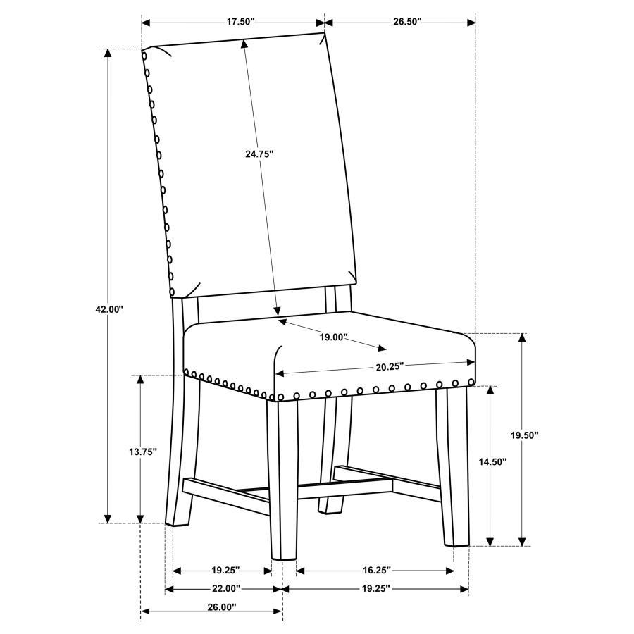 Twain - Upholstered Dining Side Chairs (Set of 2)