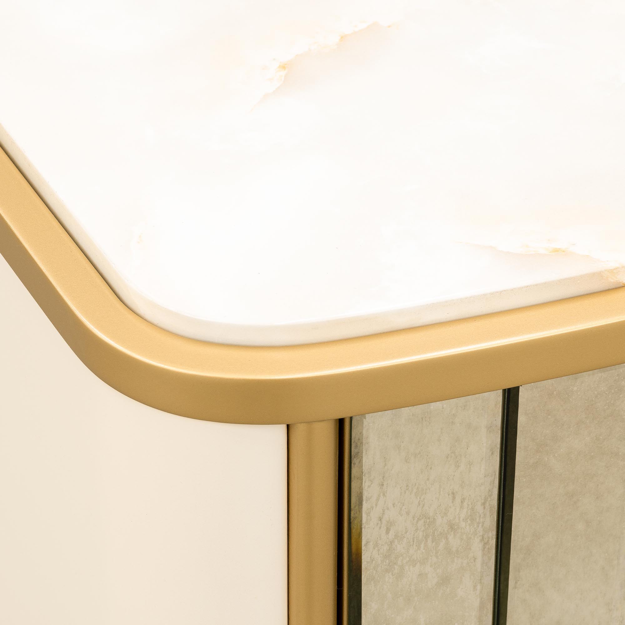 Scotts Square - Nightstand - Light Champagne