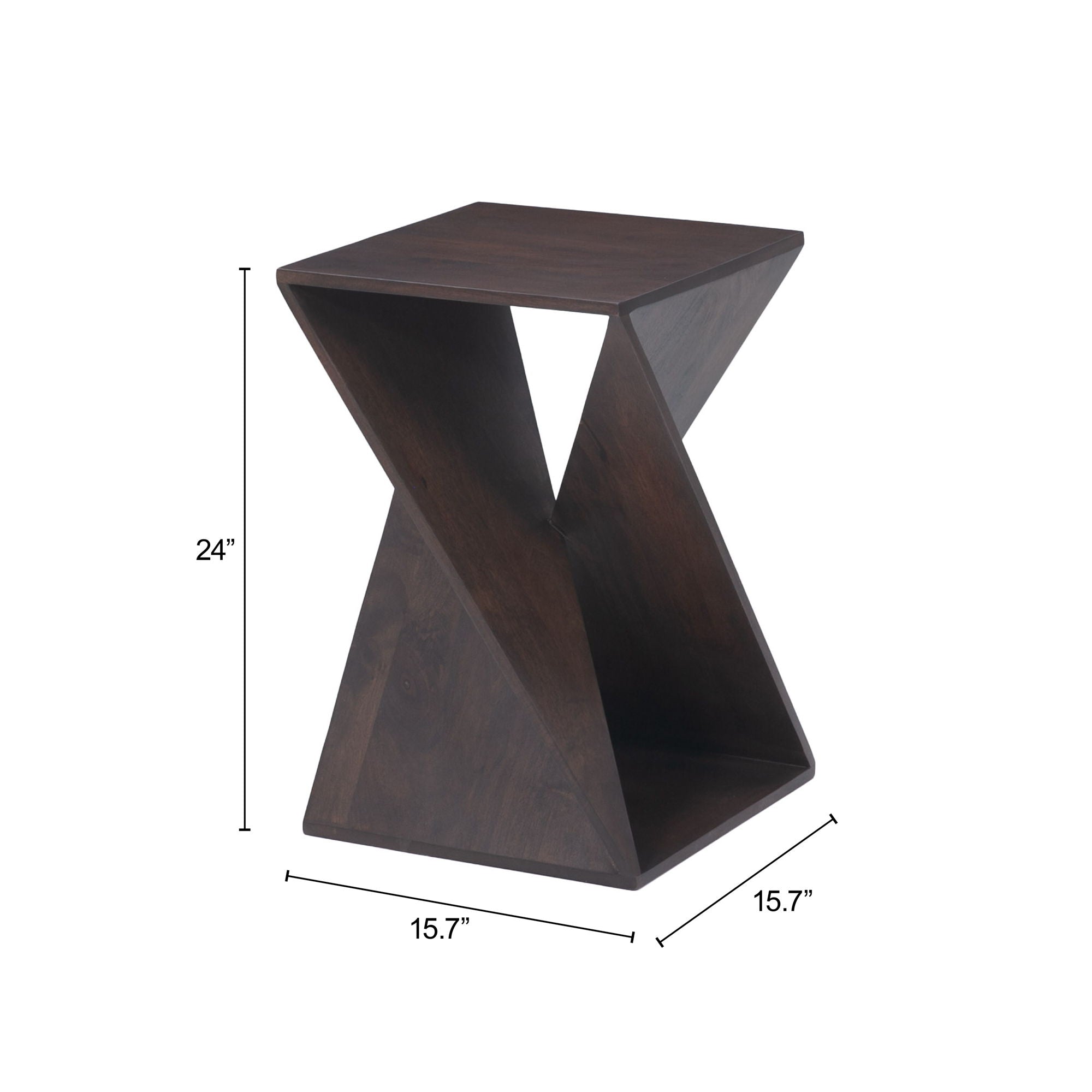 Alba - Accent Table - Walnut