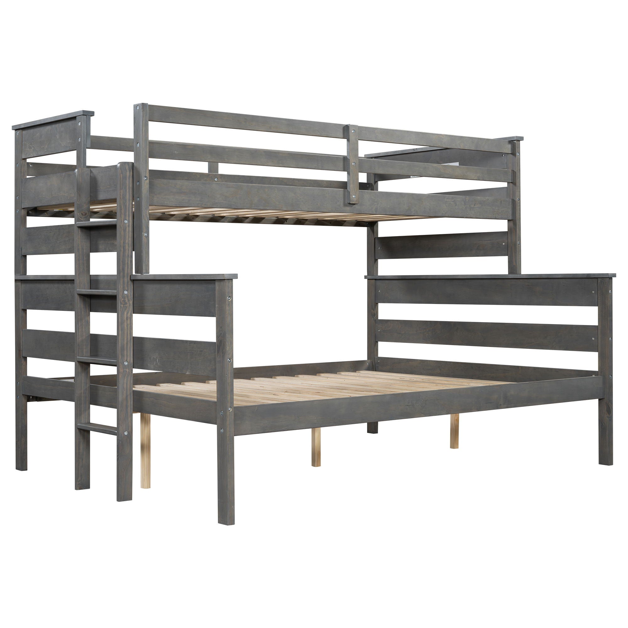 Detachable Design Bunk Bed With Ladder