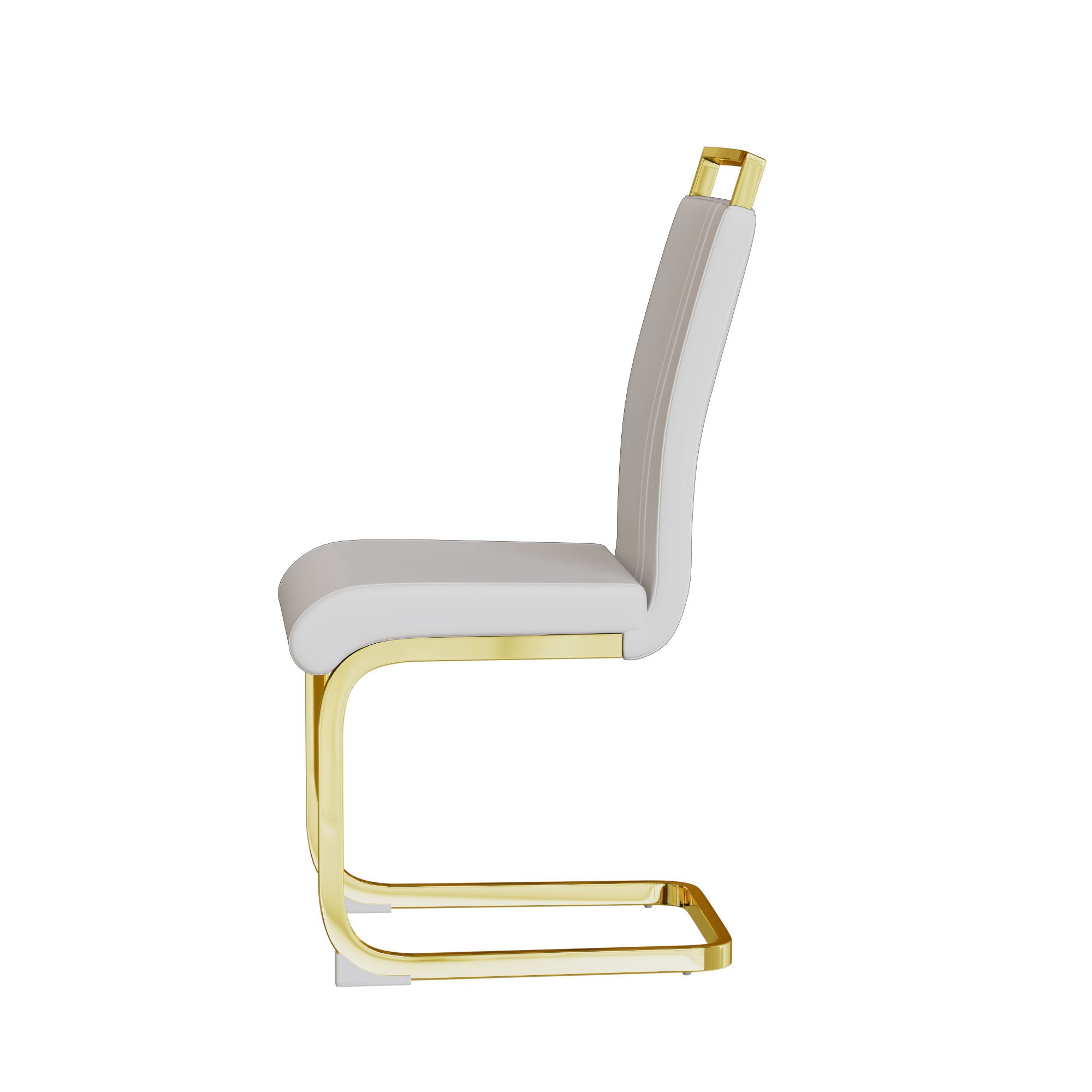 Side Dining Room Chair, Padded Seat High Back