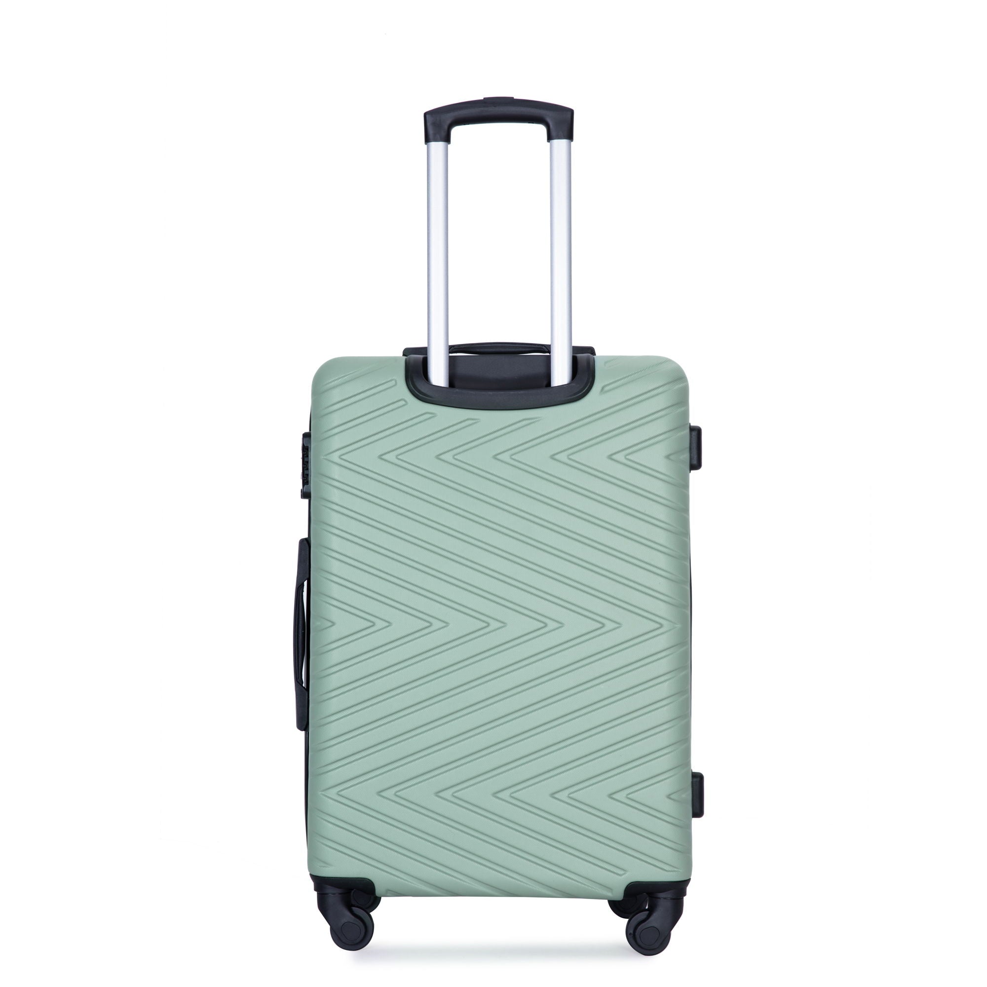 Luggage 4 Piece Lightweight Suitcase With Rotating Wheels With Tsa Lock,