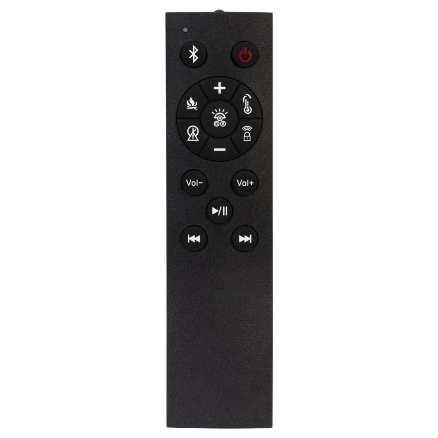 Senna - Upholstered Audio Flame Visualizer Bed - Best Buy Furniture