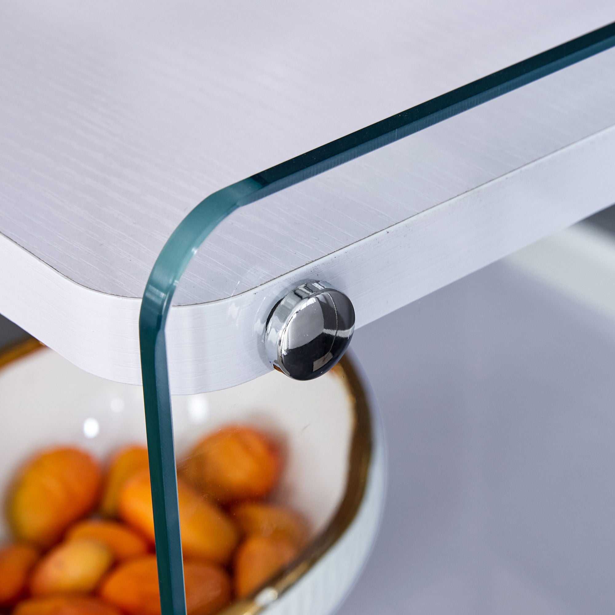 Modern 3 Layer Bedside Cabinet With Storage Function