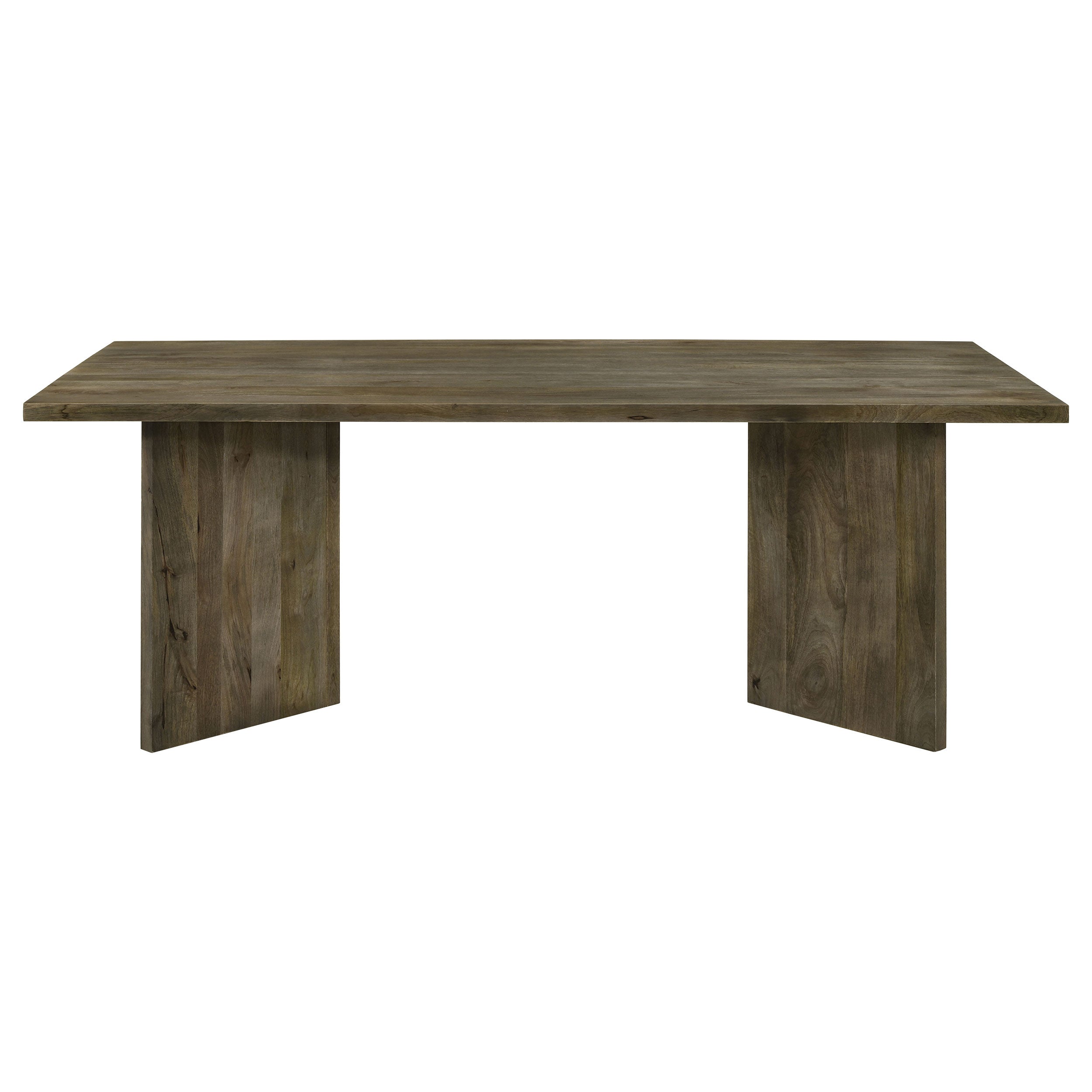 Tyler 80-inch Solid Wood Dining Table Mango Brown-