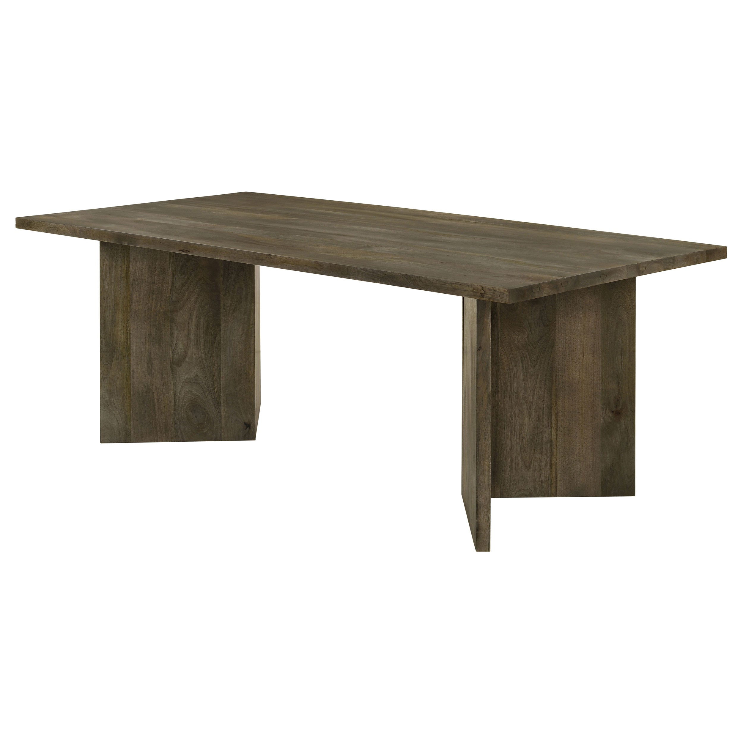 Tyler 80-inch Solid Wood Dining Table Mango Brown-