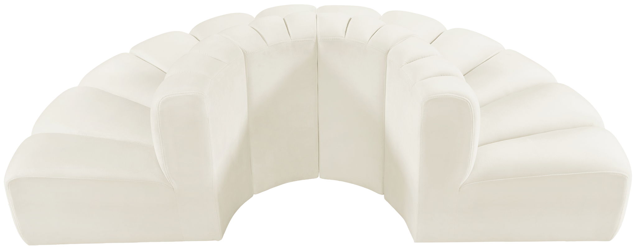 Arc - Velvet 4 Piece Modular Sofa