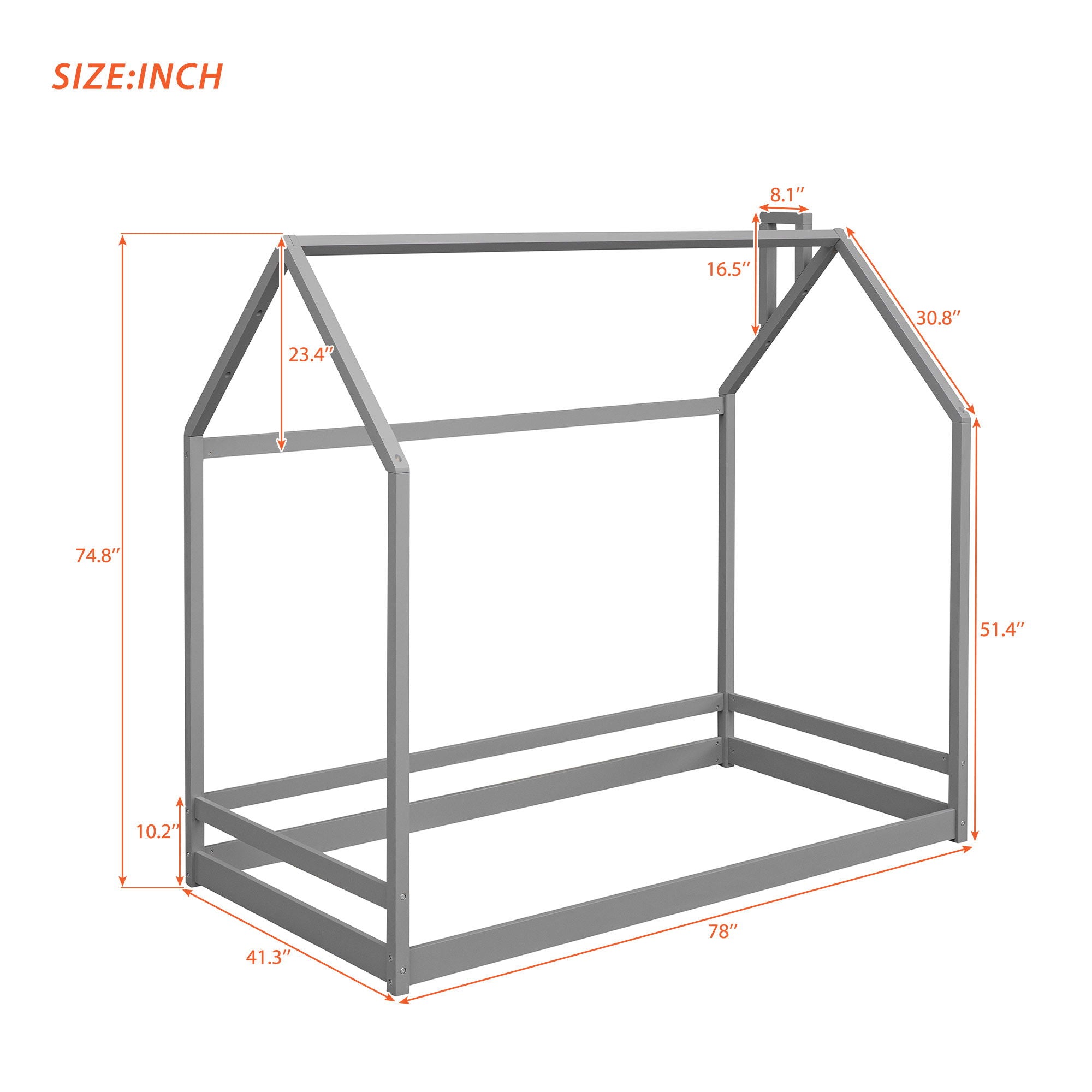 Playhouse Design House Bed