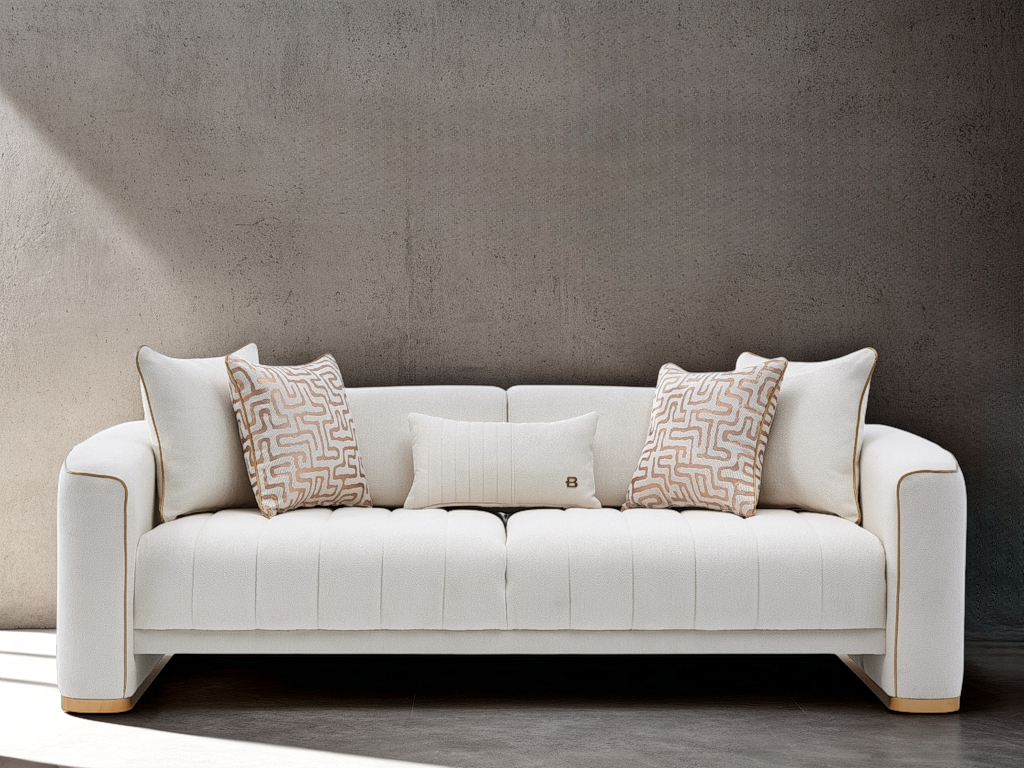 Veronica 94" Wide Convertible Sleeper Sofa – Modern Luxury Design
