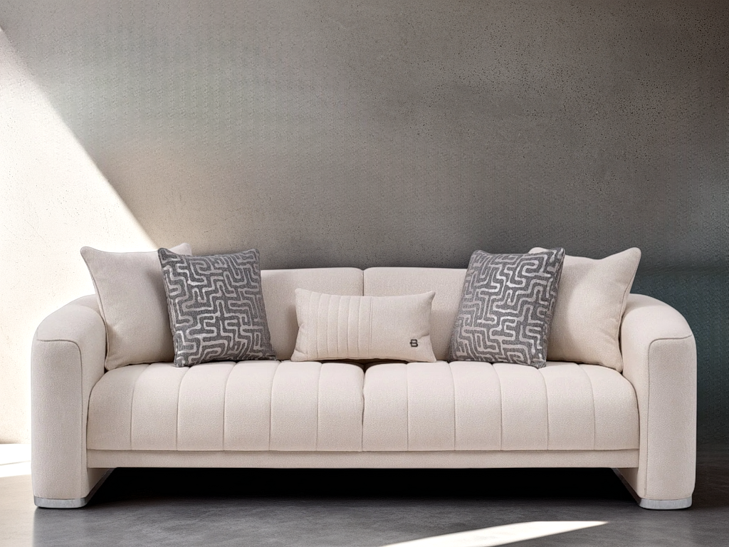 Venice 94" Wide Convertible Sleeper Sofa – Modern Luxury Design