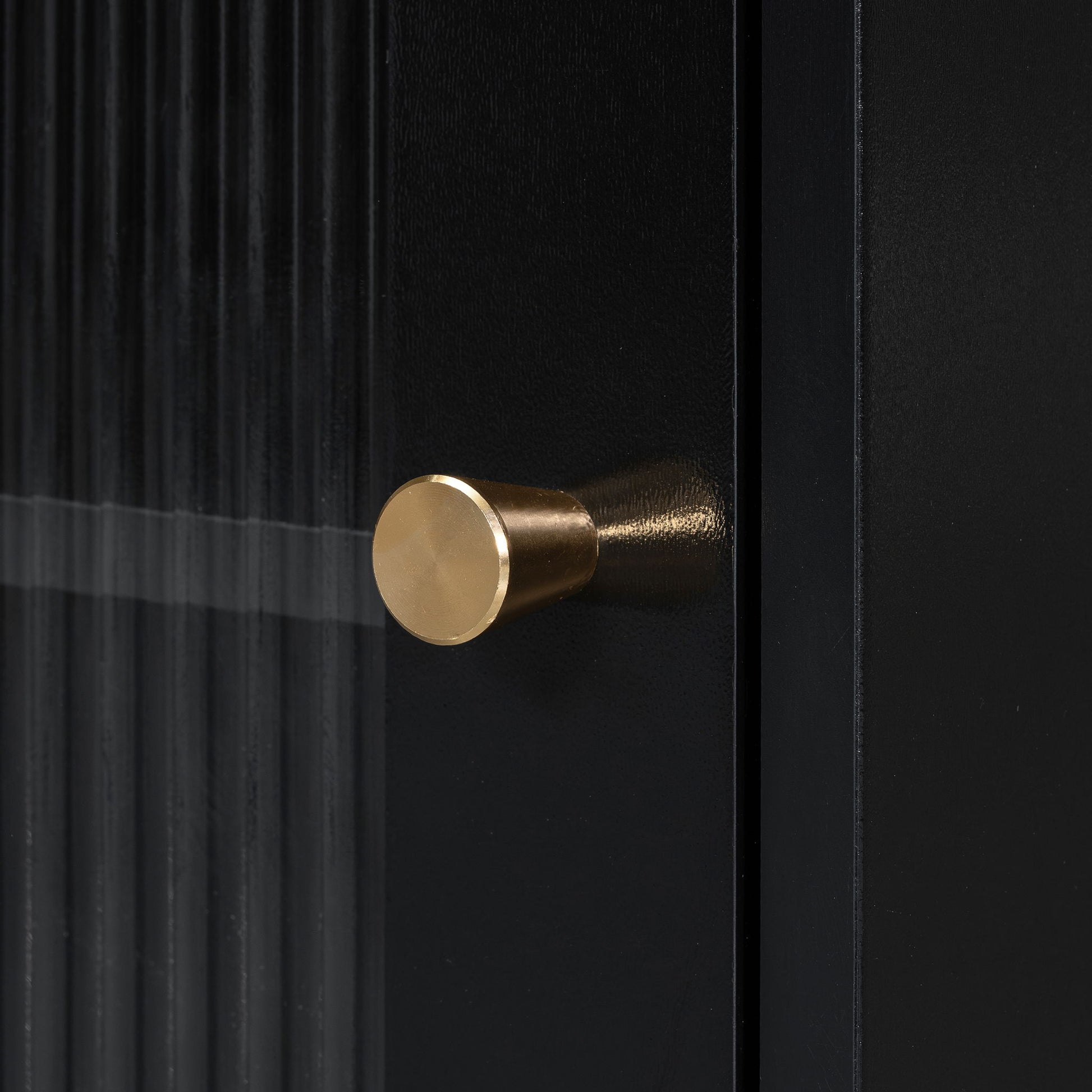 Modern Makeup Vanity Desk With Drawers Cabinet & Charging Port Engineered Wood Space Saving Design For Small Places - Black - Best Buy Furniture