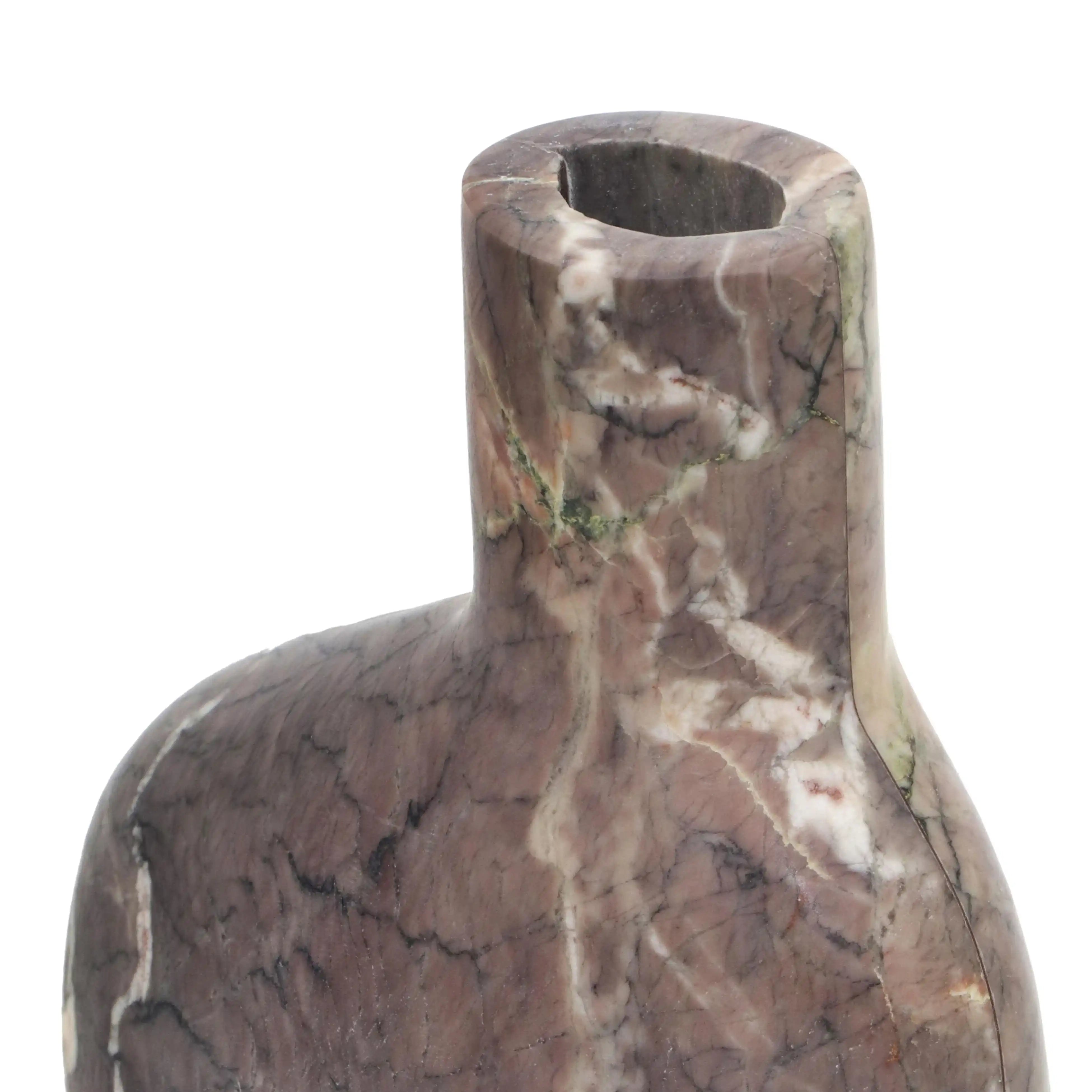 Pika - Vase Medium - Gray Marble