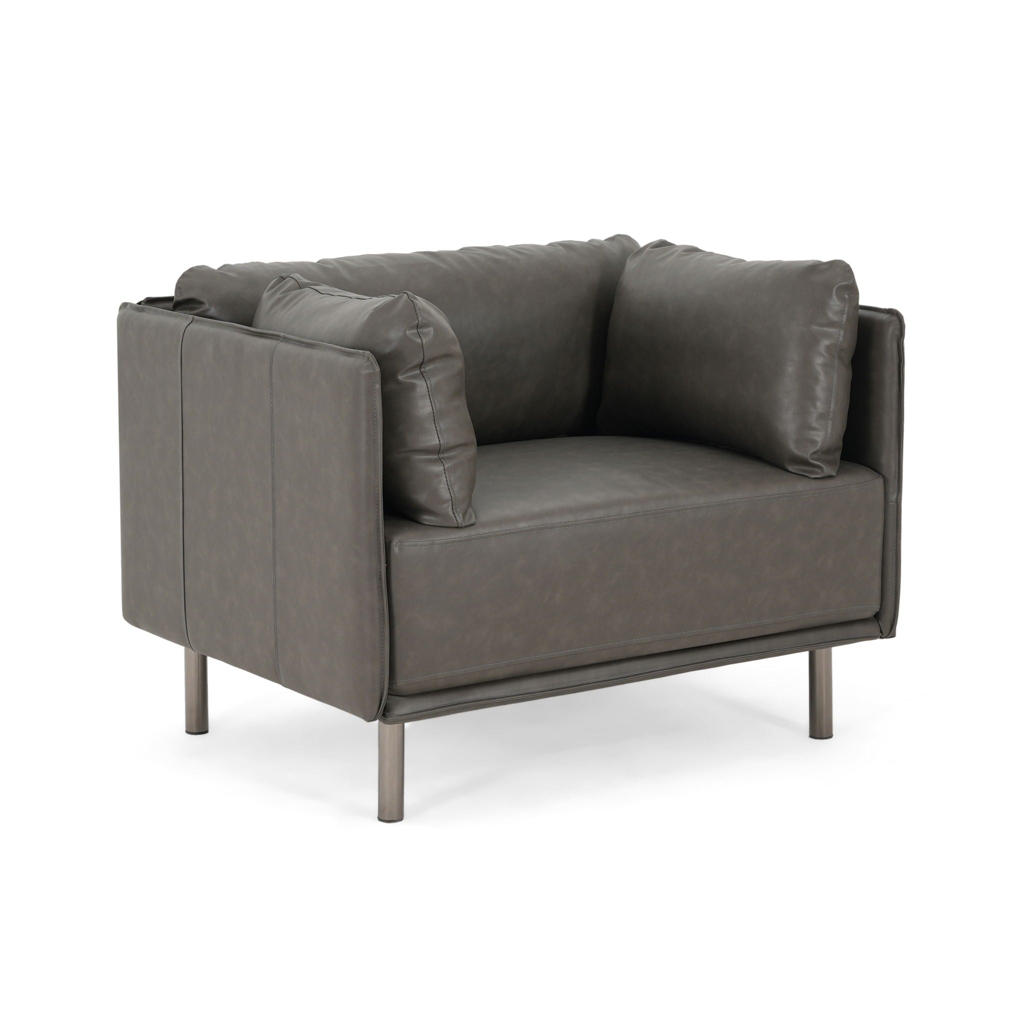 Vintage Modern Aesthetic Appeal Lounge Chair