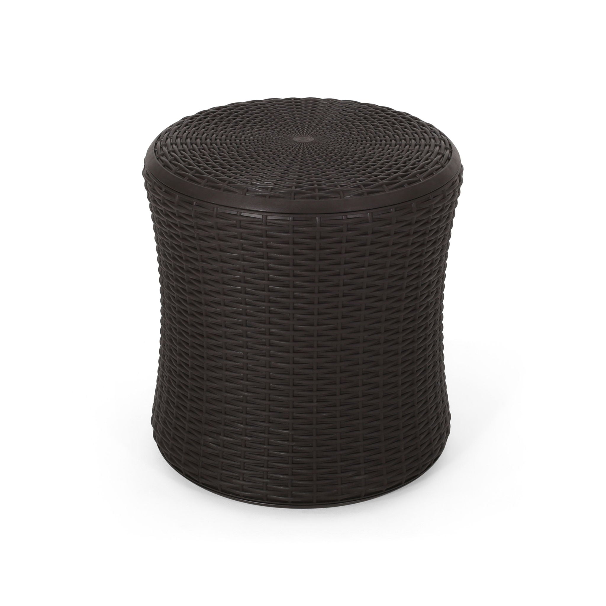 Olivo - Patio Table Outdoor Side Table - Dark Brown