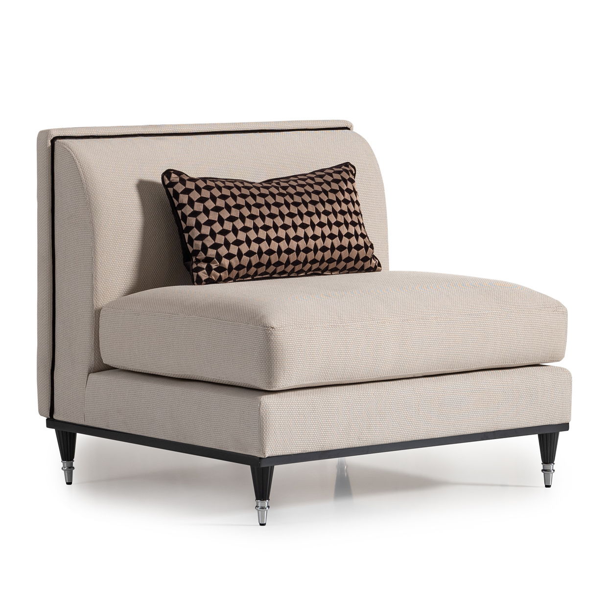 La Francaise - Armless Accent Chair
