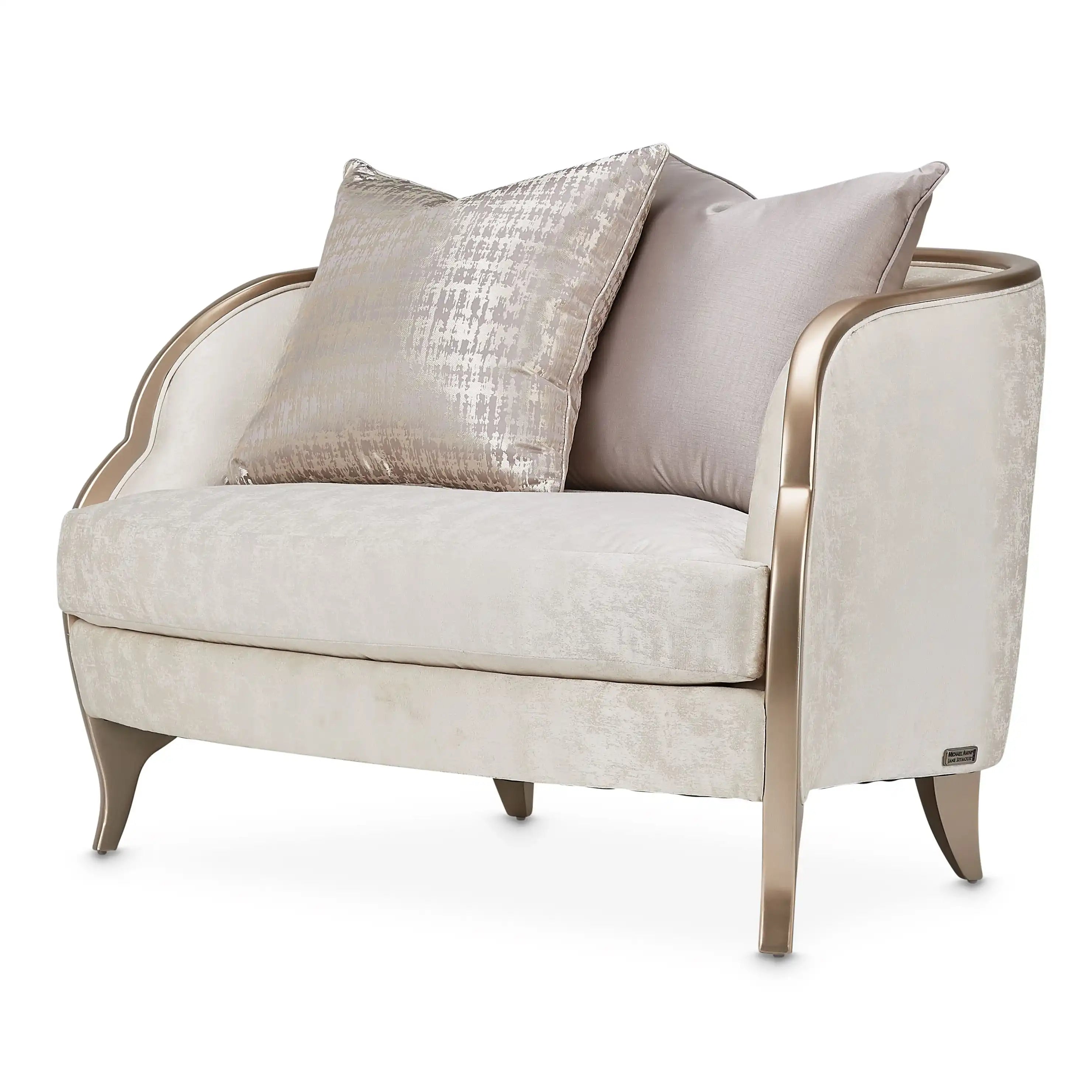 Malibu Crest - Chair And Half - Cloud White/Chardonnay
