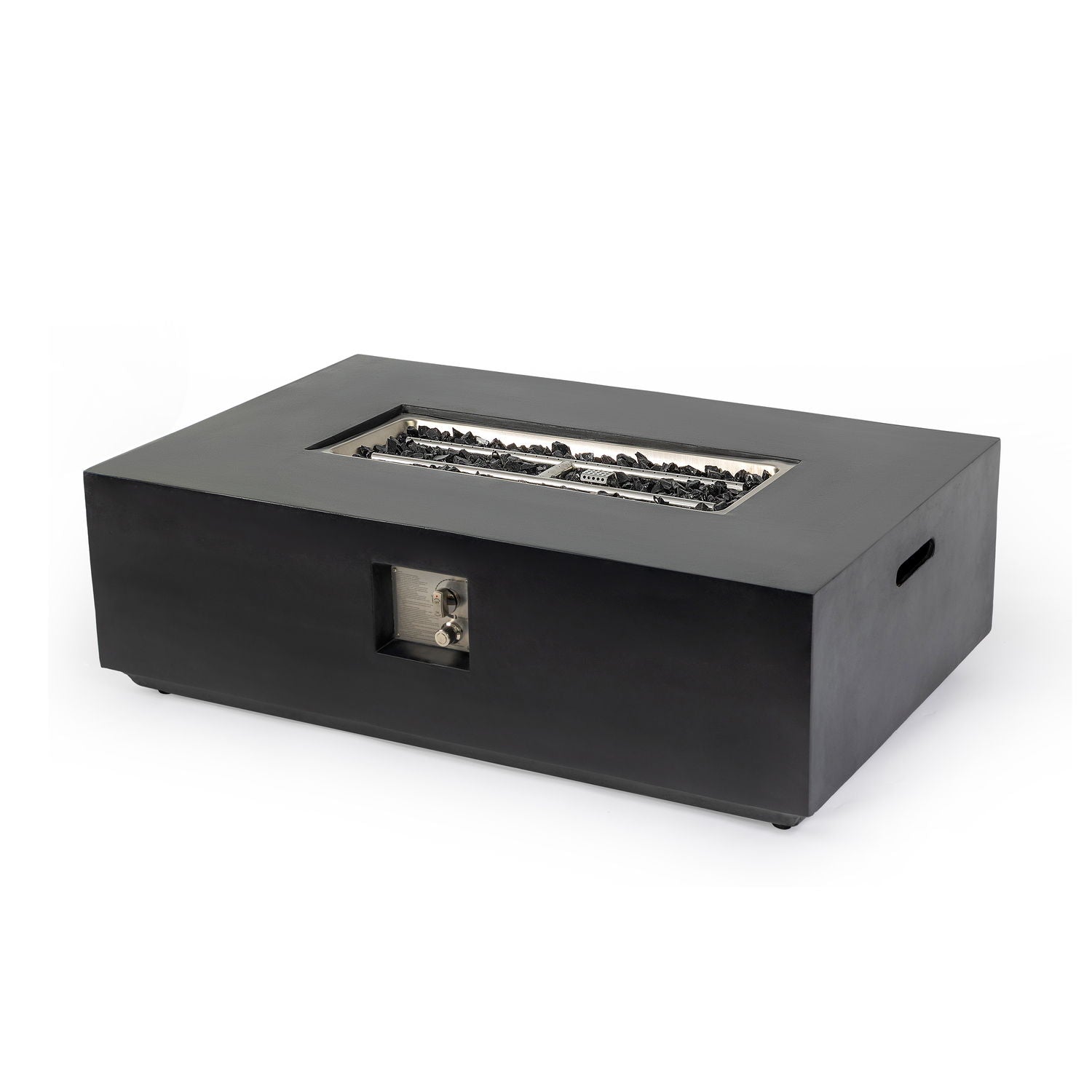 Propane / Natural Gas Fire Pit Table, 50,000 BTU - Charcoal