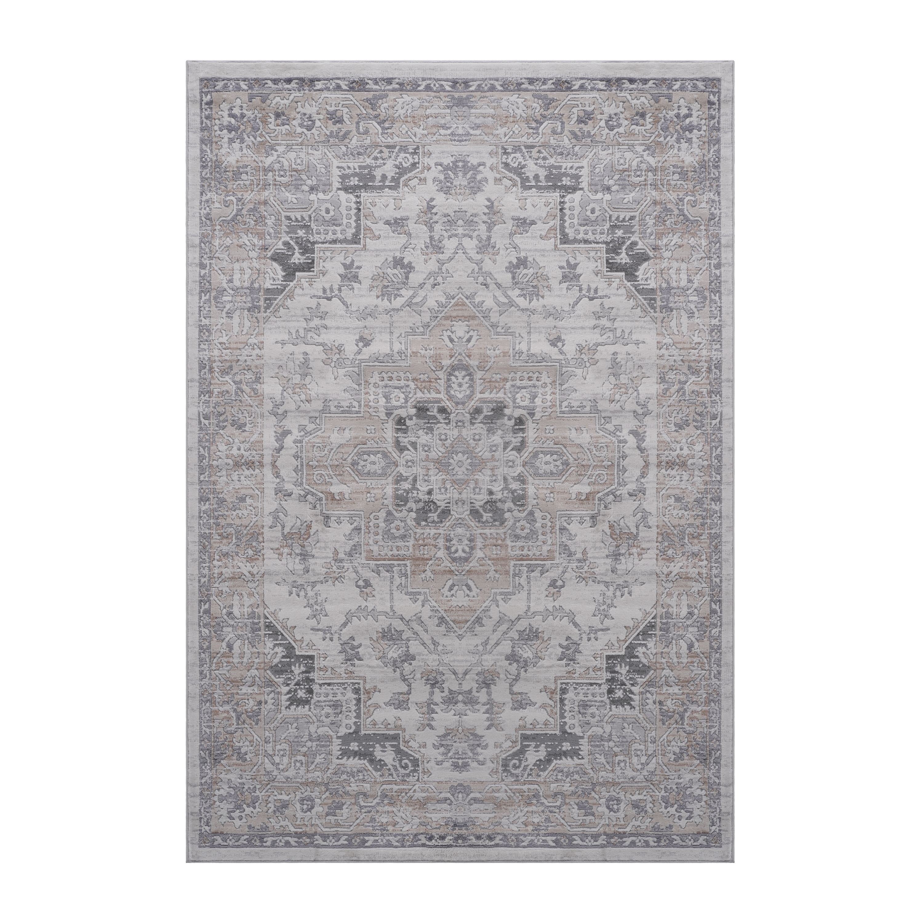 NAAR MARFI Collection Oriental Non-Shedding and Stain Resistant Area Rug