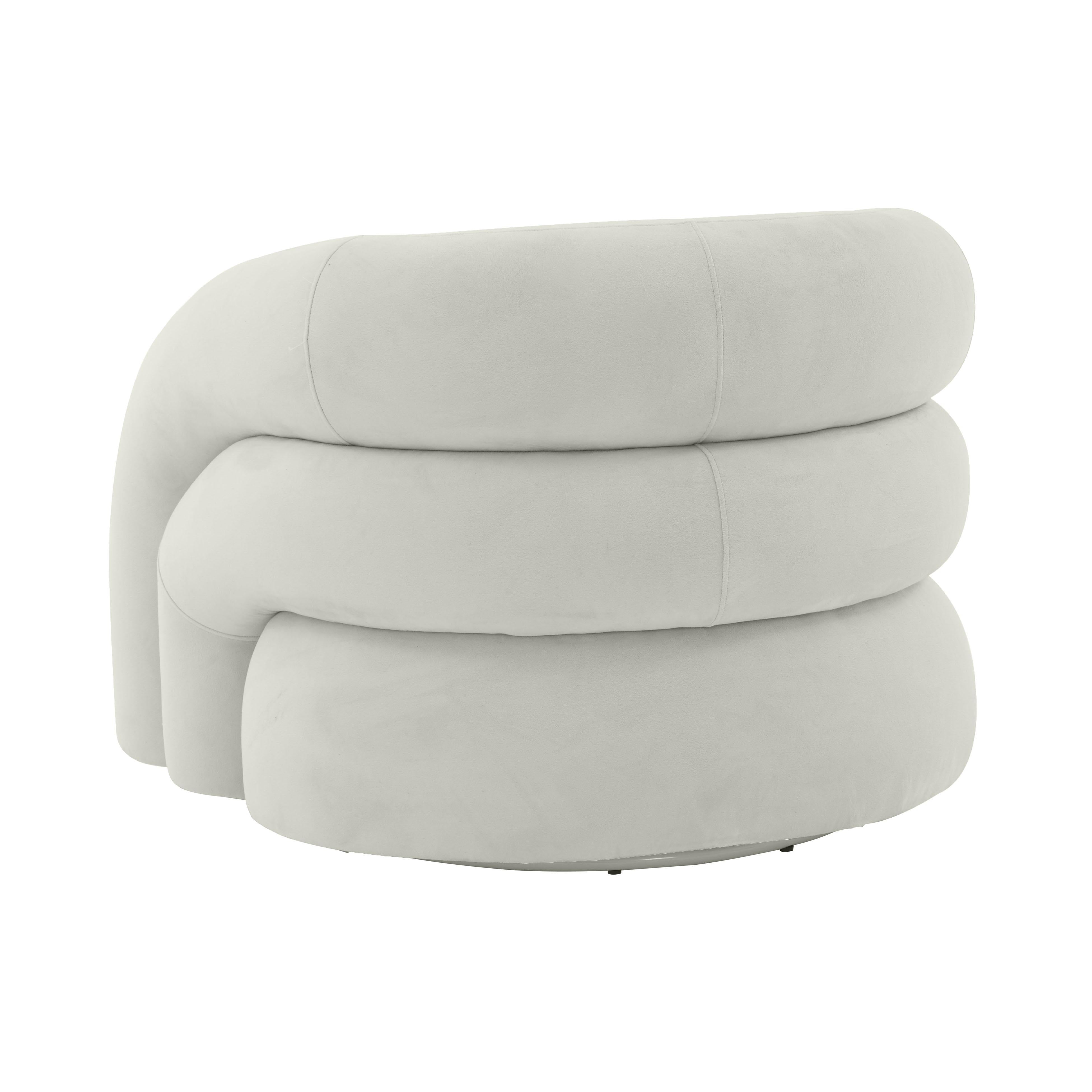 Slipper - Vegan Shearling Swivel Chair