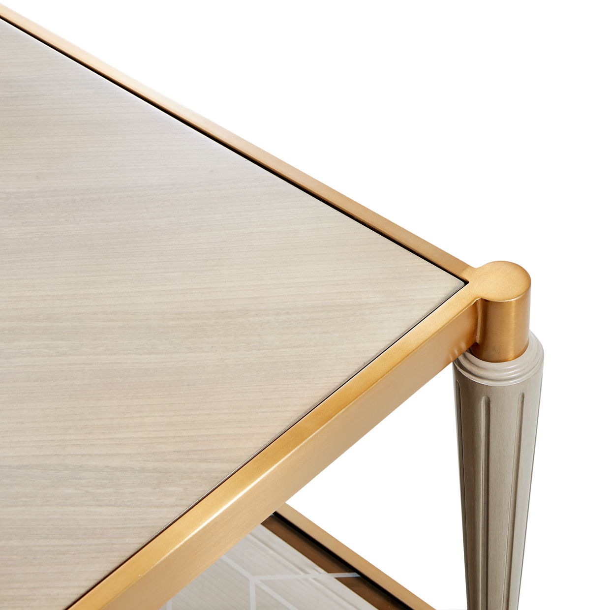 St. Charles - Rectangular Cocktail Table - Dove Gray