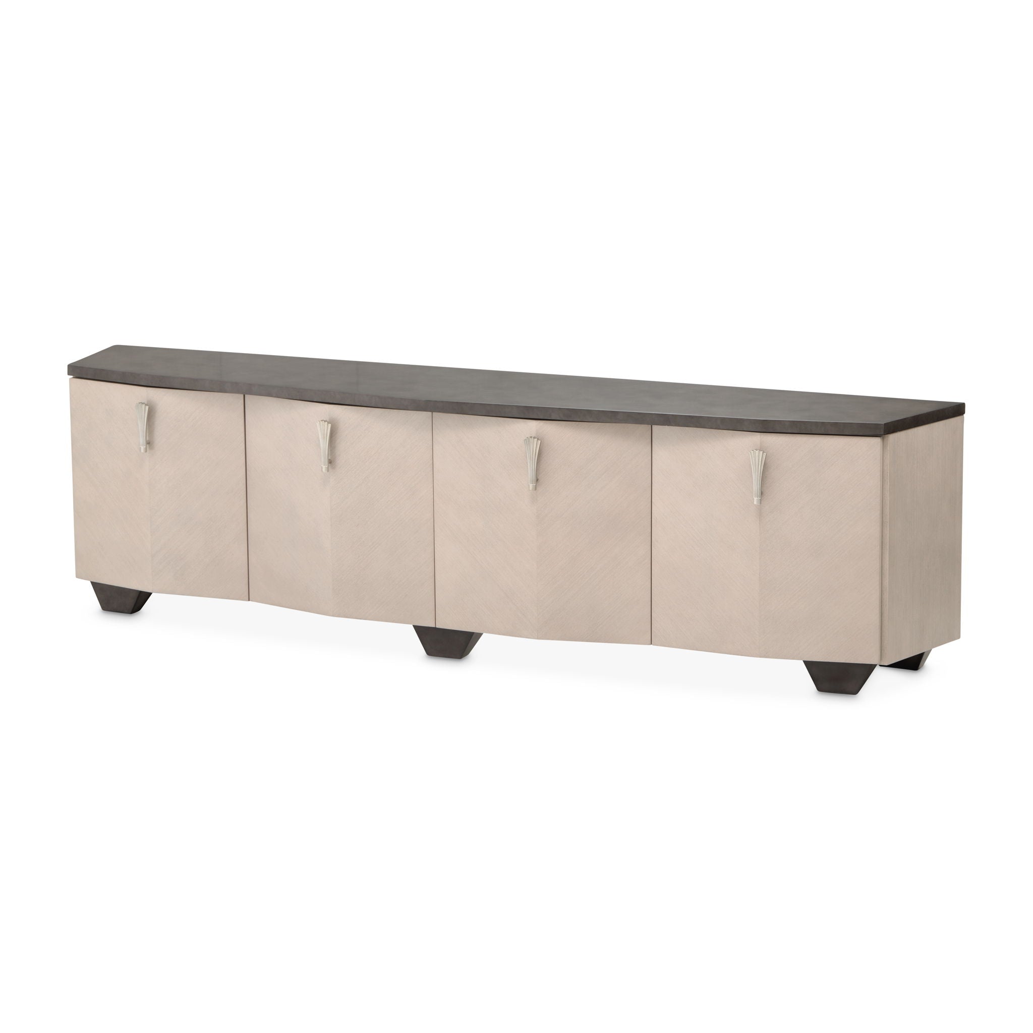 Fantosini - Media Cabinet - Silver Mist