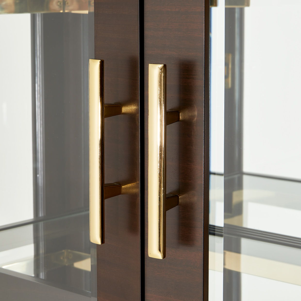 Belmont Place - Display Cabinet - Espresso