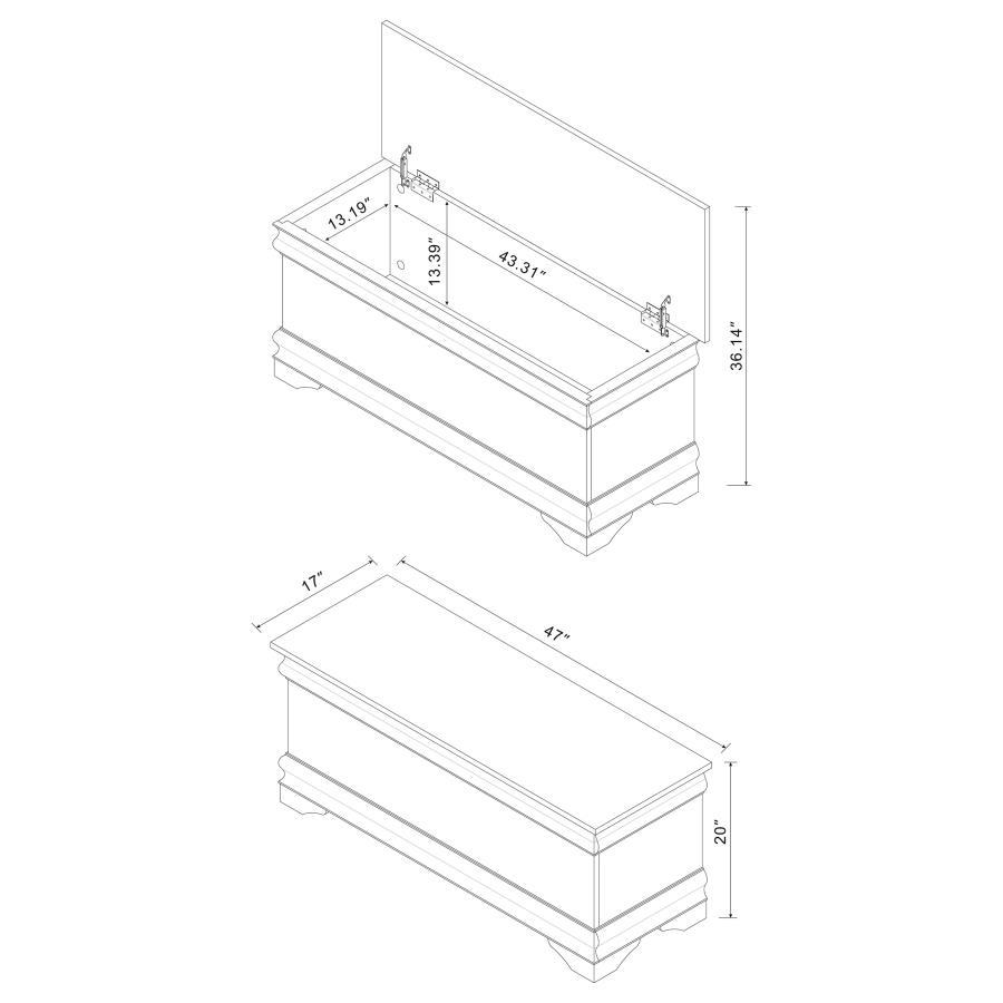 Pablo - Cedar Chest - Warm Brown