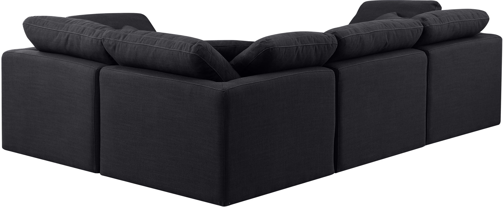 Indulge - Linen 4 Piece Modular Corner Sectional