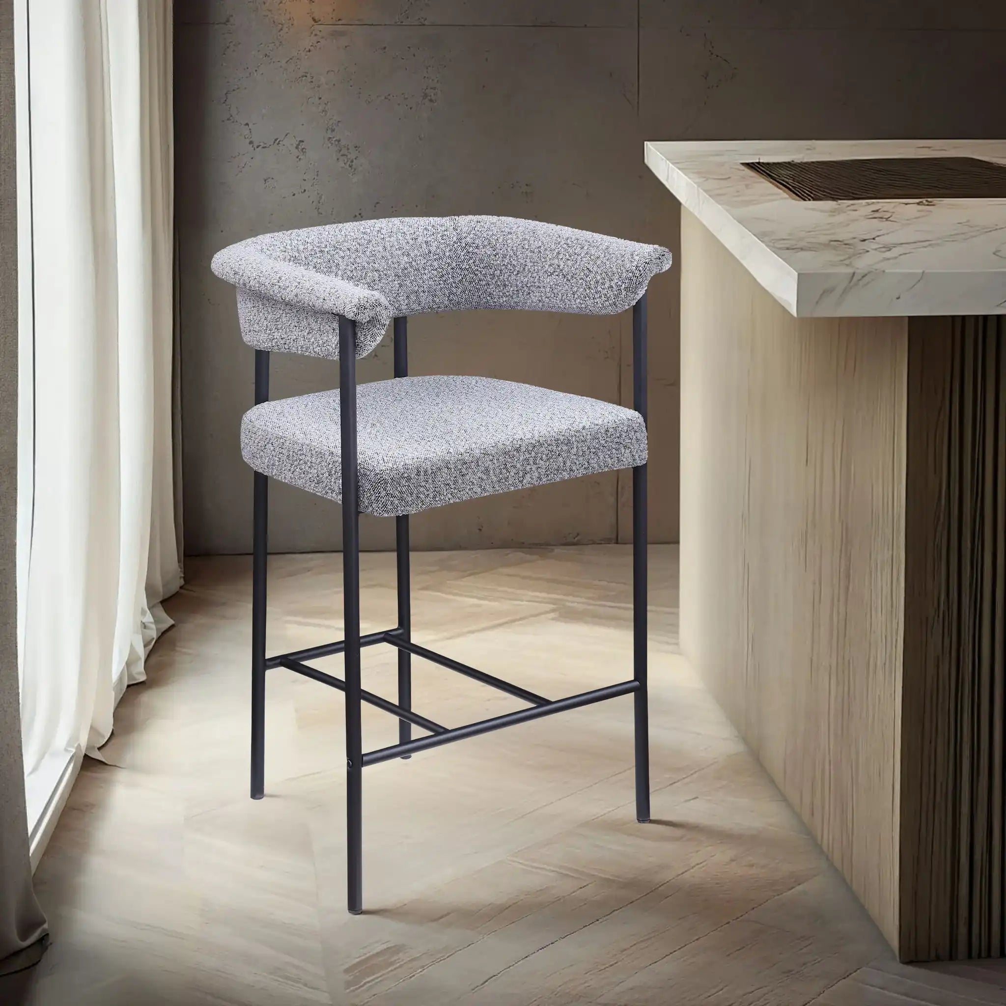 Malin - Boucle Counter Stool (Set of 2)